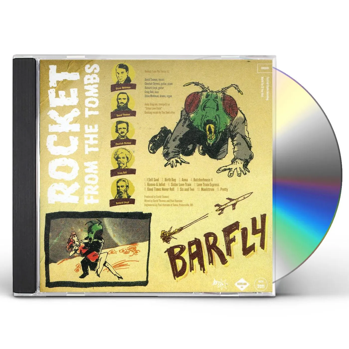 Rocket From The Tombs BARFLY CD