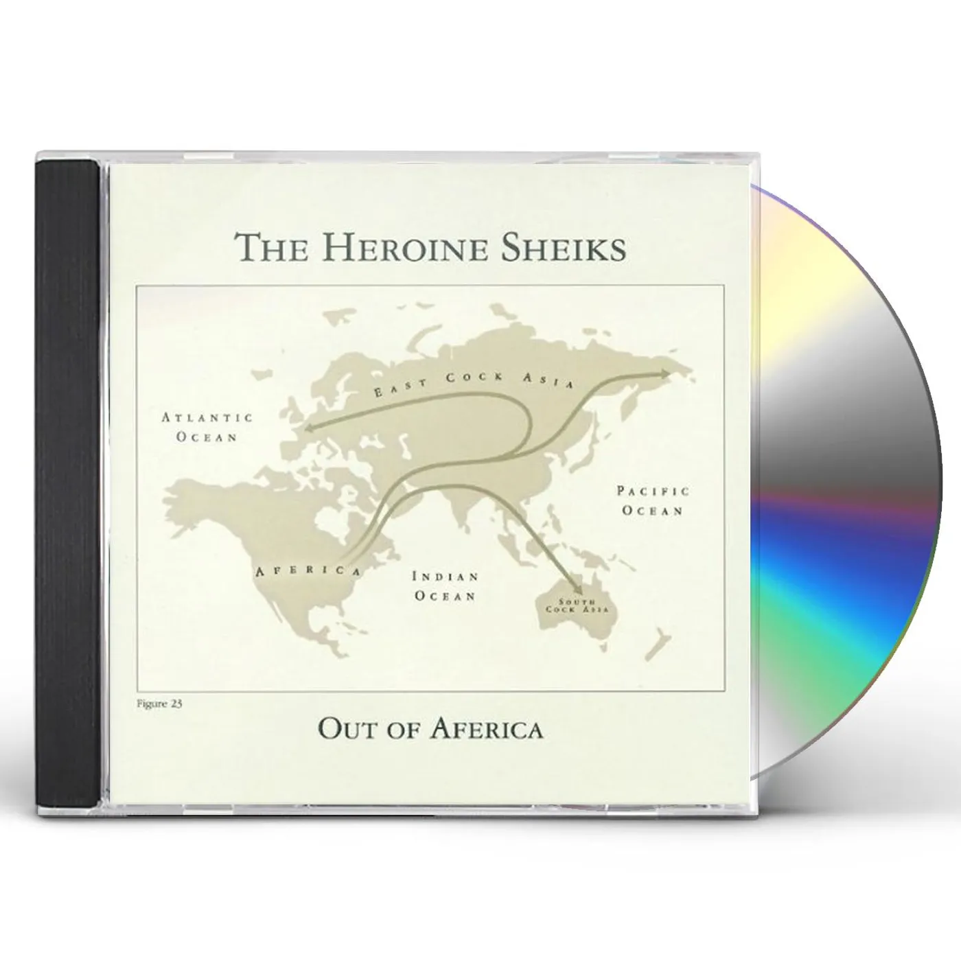 Heroine Sheiks OUT OF AFERICA CD