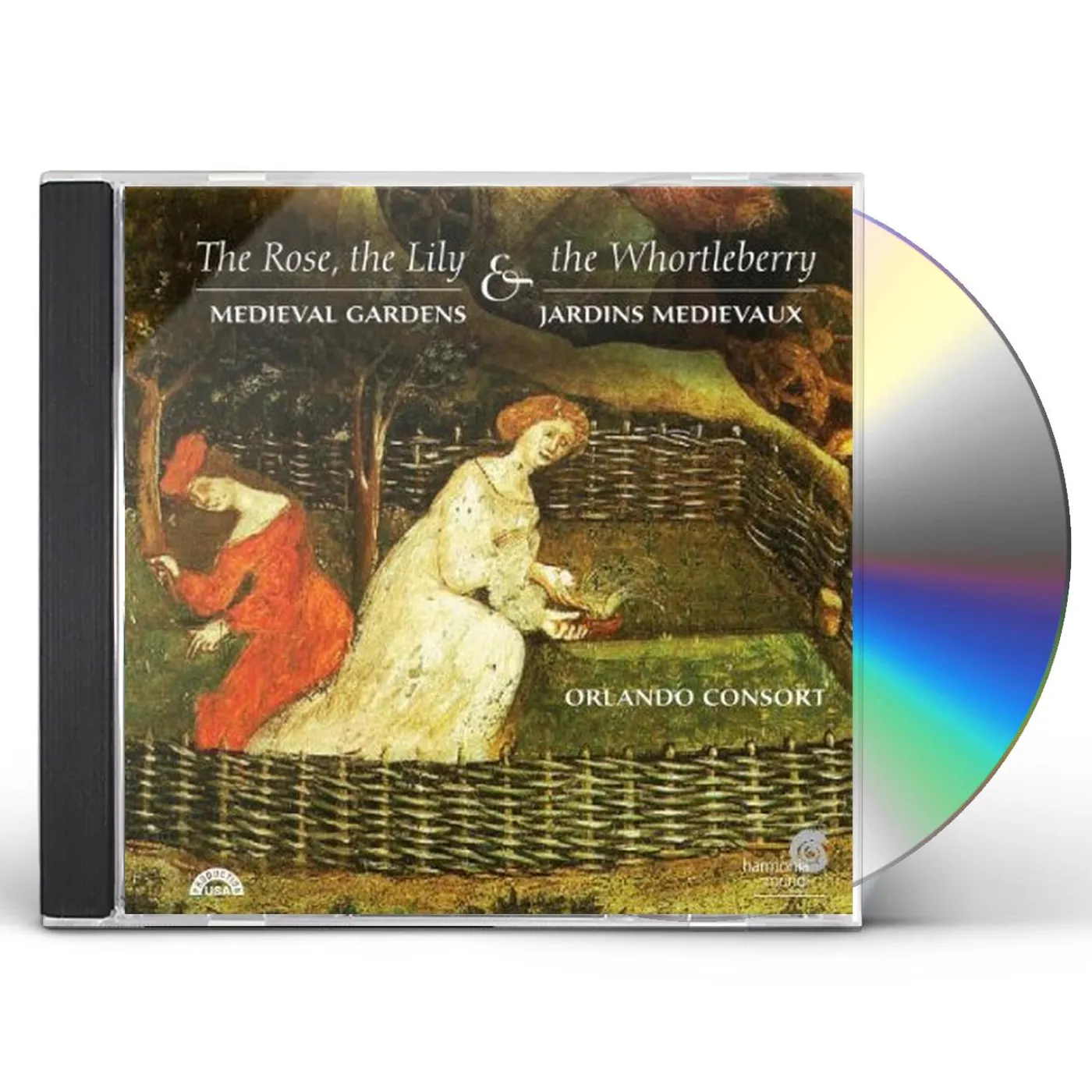 Orlando Consort ROSE THE LILY & THE WHORTLEBERRY CD
