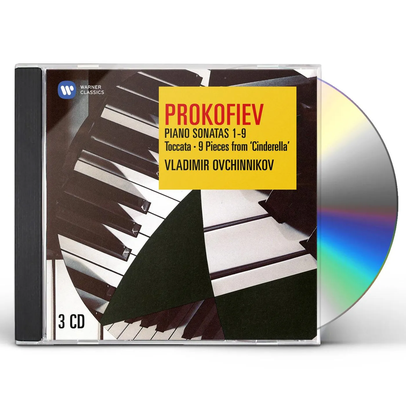 Vladimir Ovchinnikov PROKOFIEV: 9 PIANO SONATAS VISIONS FUGITIVES CD