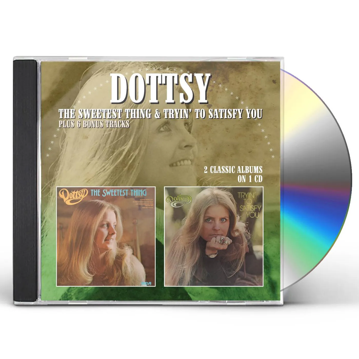 Dottsy SWEETEST THING / TRYIN TO SATISFY YOU CD