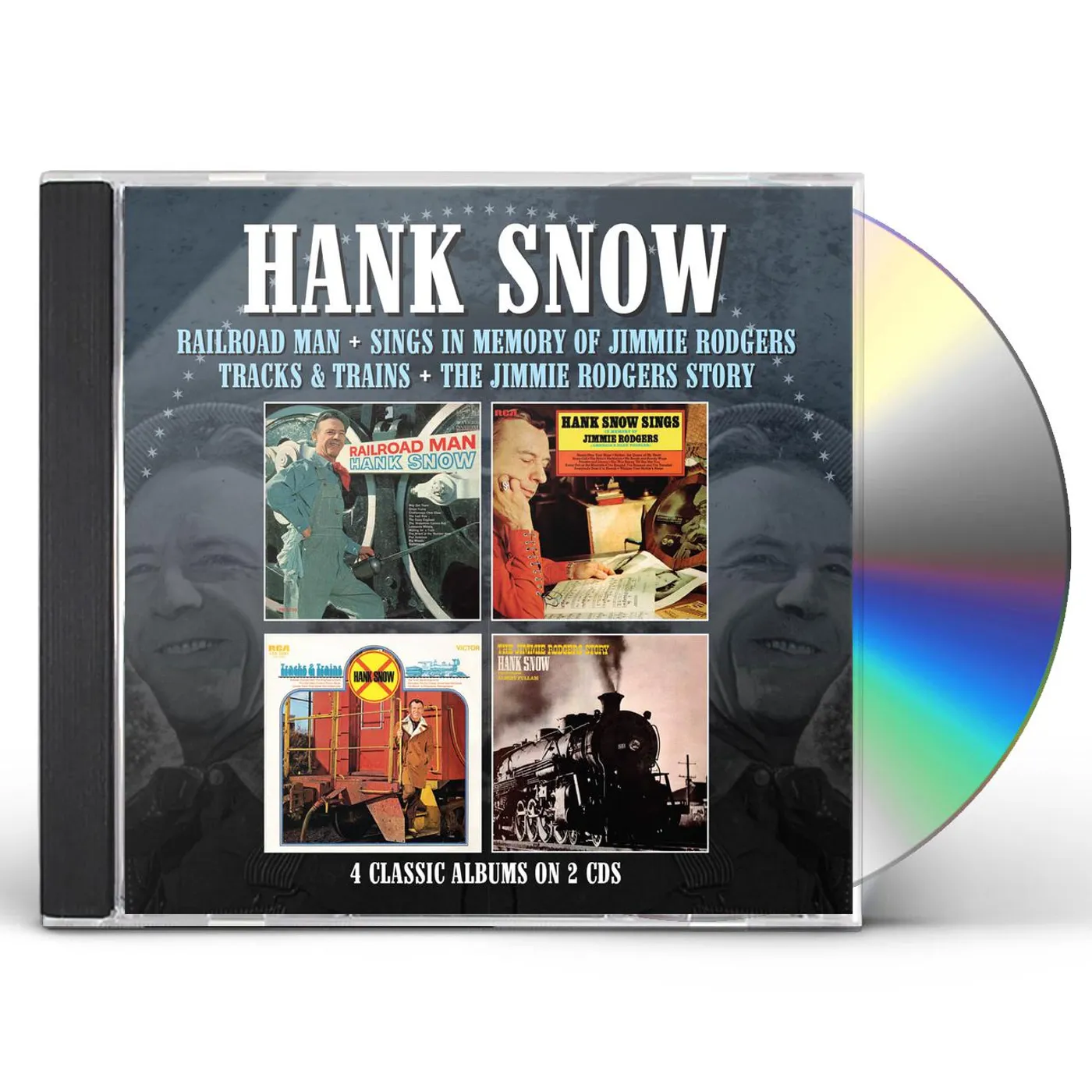 Hank Snow RAILROAD MAN / SINGS IN MEMORY OF JIMMIE RODGERS CD