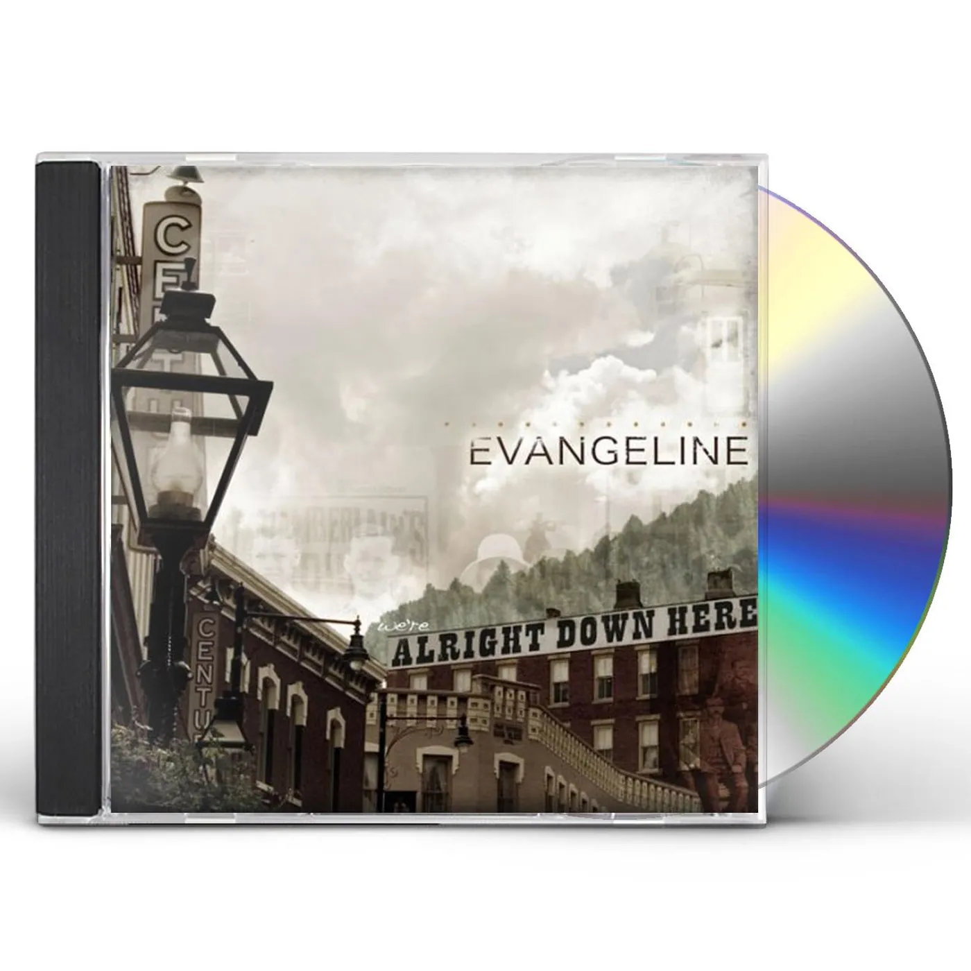 Evangeline WE'RE ALRIGHT DOWN HERE CD