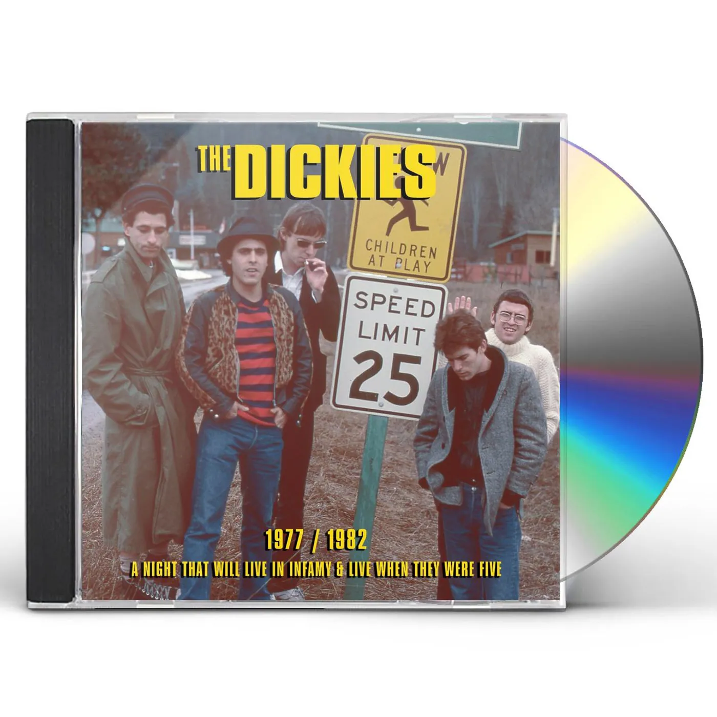 The Dickies 1977/1982 A NIGHT THAT WILL LIVE IN INFAMY & LIVE CD