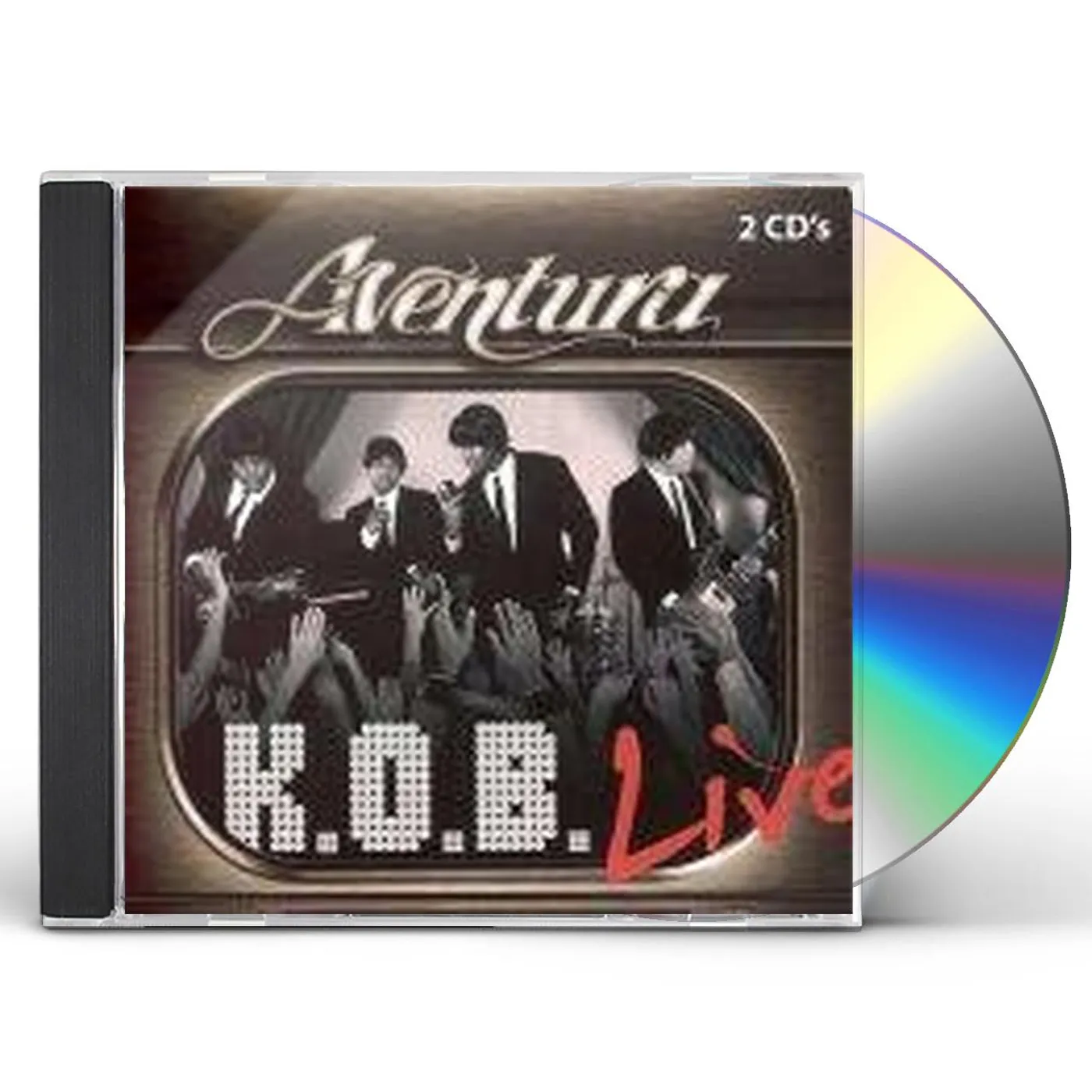 Aventura K.O.B. LIVE CD