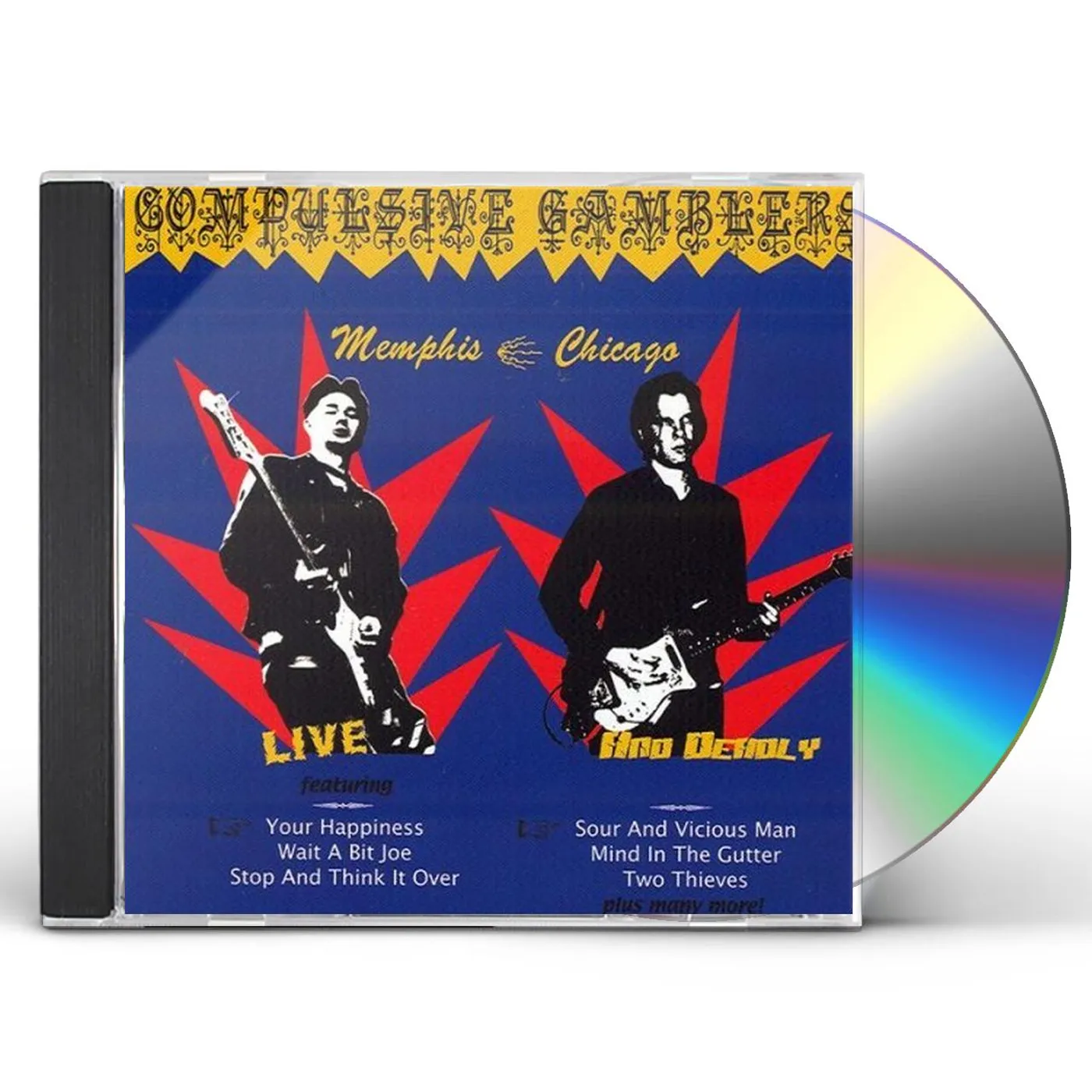 Compulsive Gamblers LIVE & DEADLY: MEMPHIS-CHICAGO CD