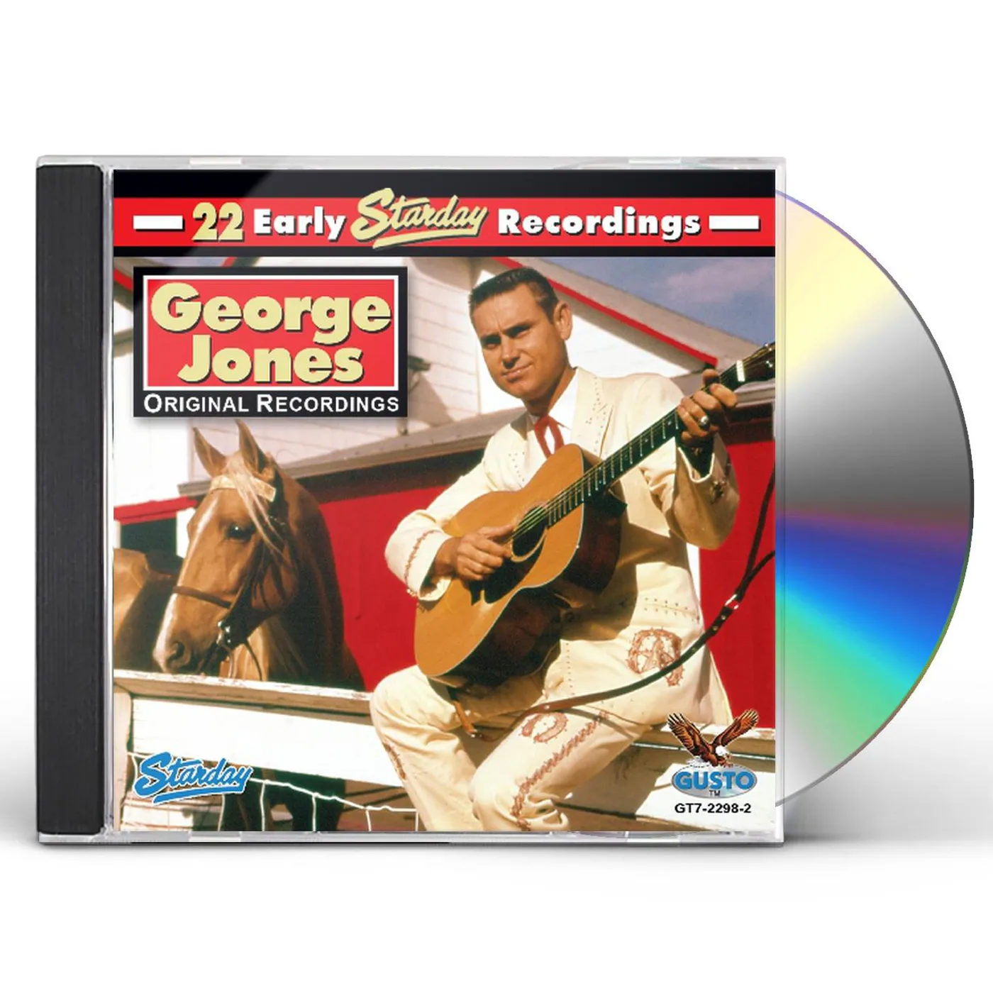 George Jones 22 EARLY STARDAY RECORDINGS CD