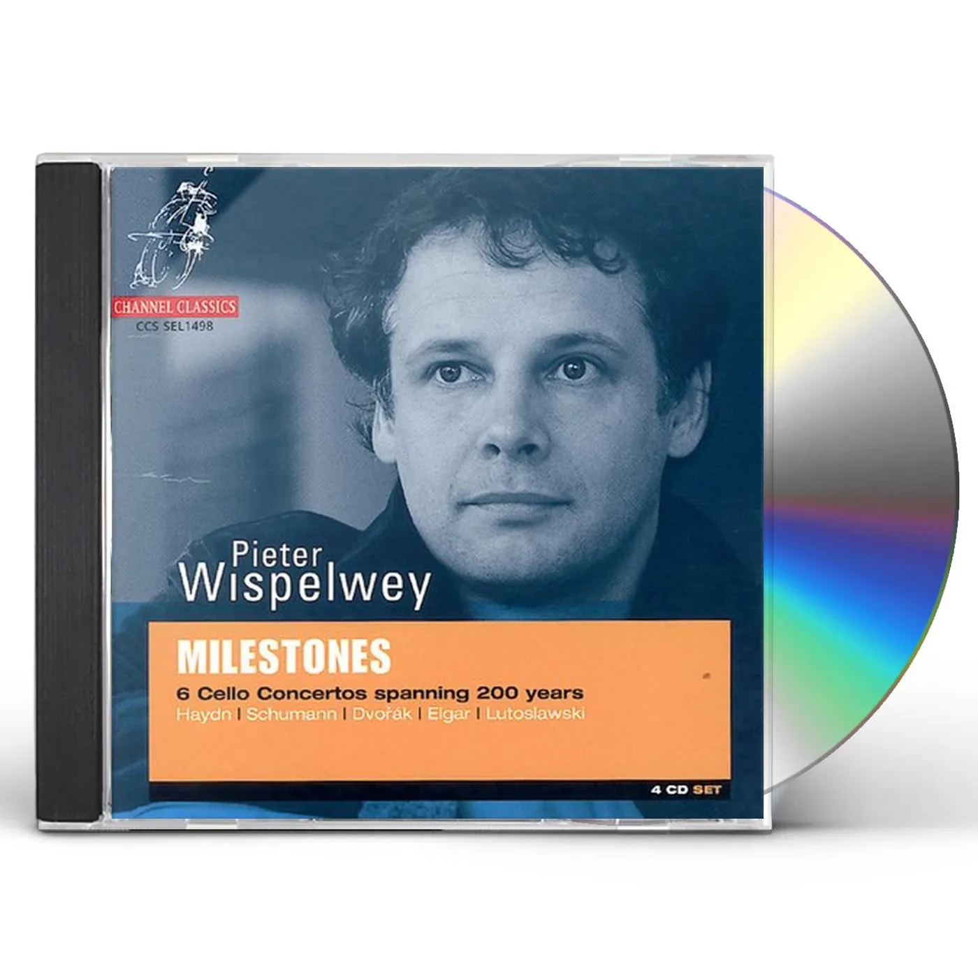 Pieter Wispelwey MILESTONES - SIX CELLO CONCERTOS SPANNING 200 YEARS CD