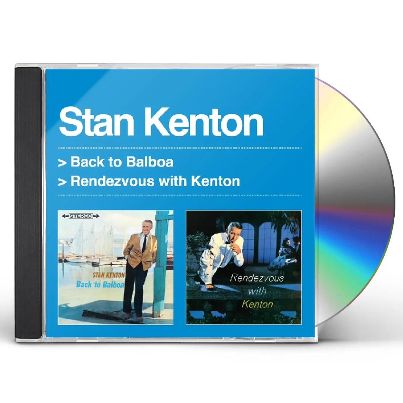 Stan Kenton BACK TO BALBOA / RENDEZVOUS WITH KENTON CD