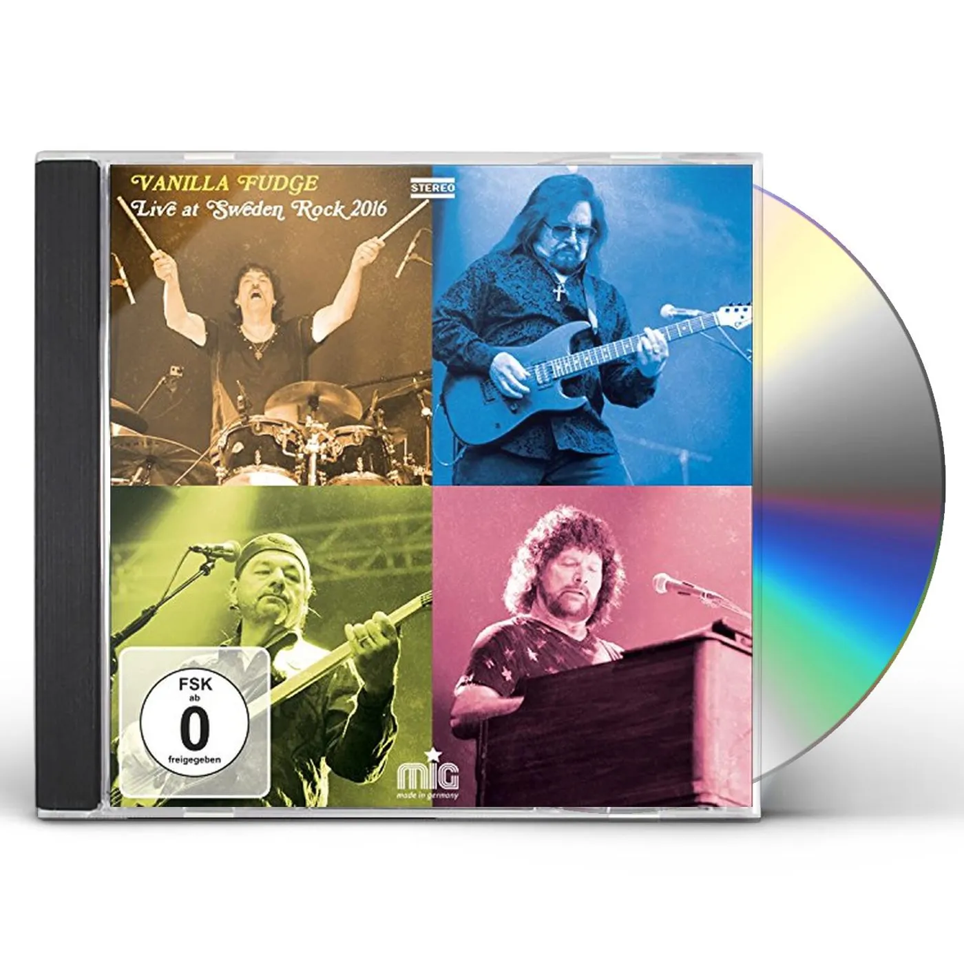 Vanilla Fudge LIVE AT SWEDEN ROCK 2016 CD