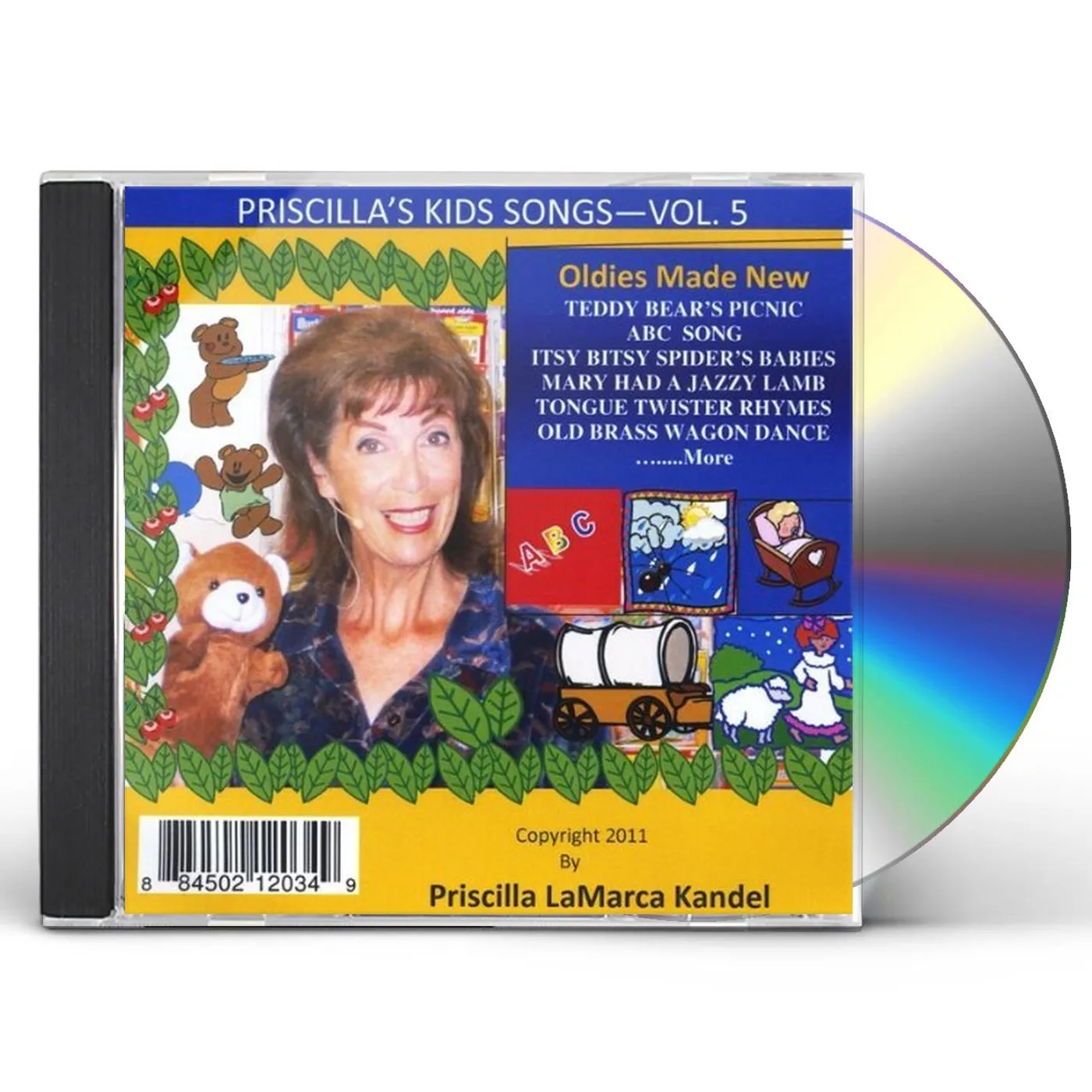 Priscilla Lamarca Kandel OLDIES MADE NEW CD