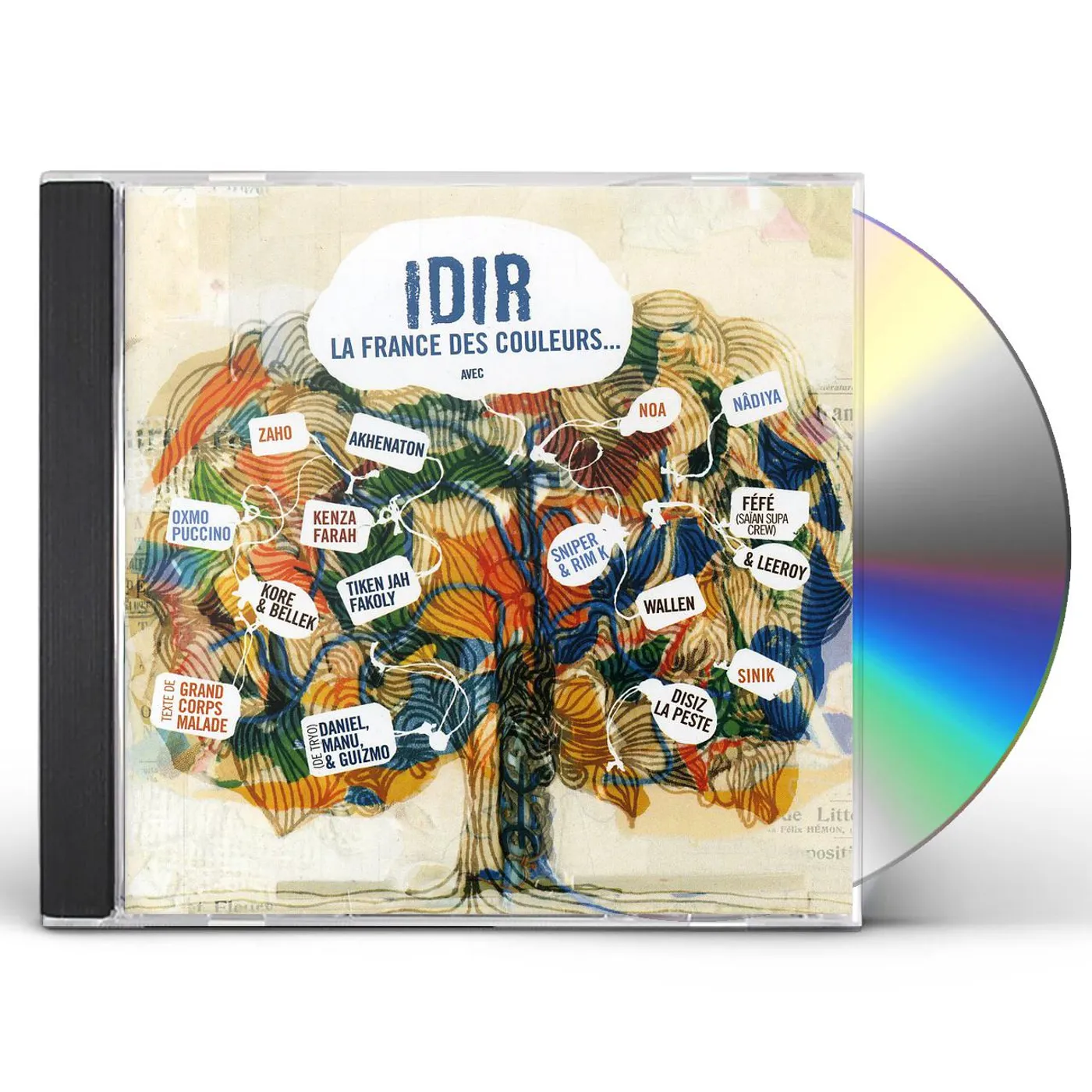 Idir FRANCE DES COULEURS CD