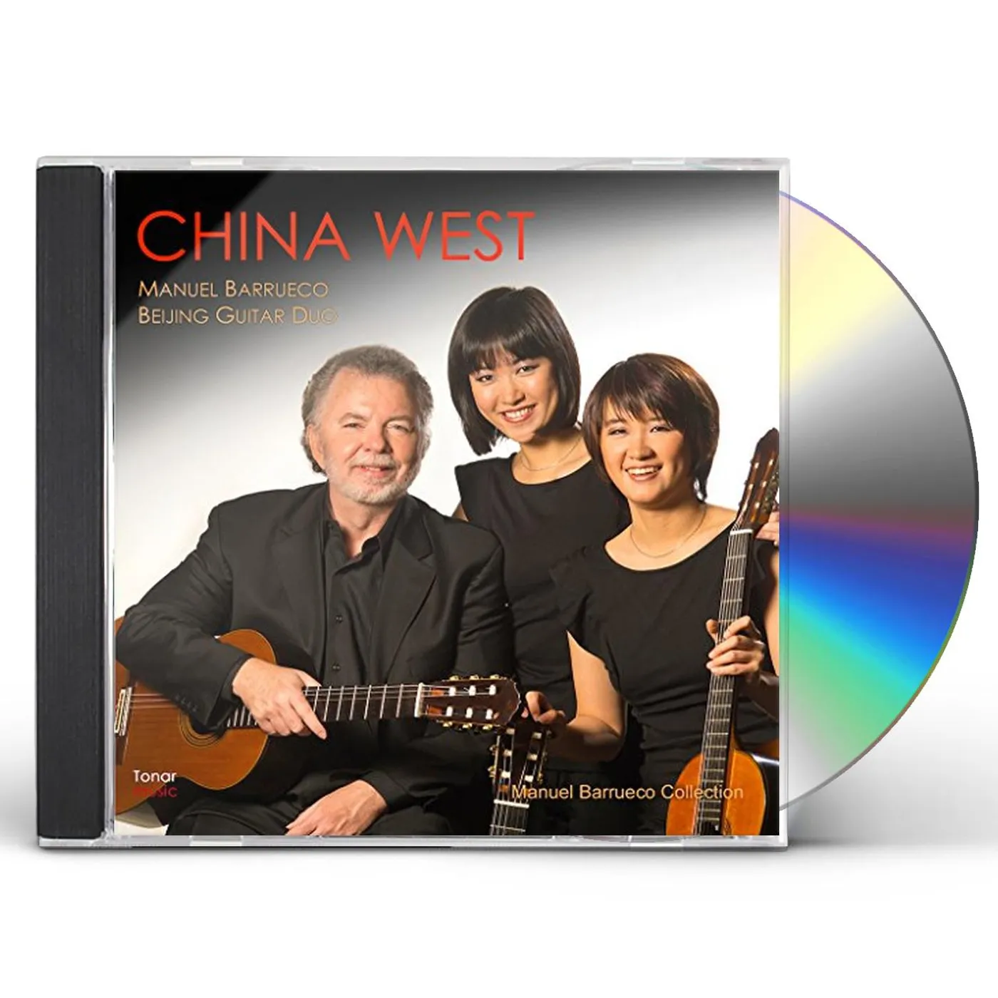 Manuel Barrueco CHINA WEST-MUSIC FOR THREE GUITARS CD