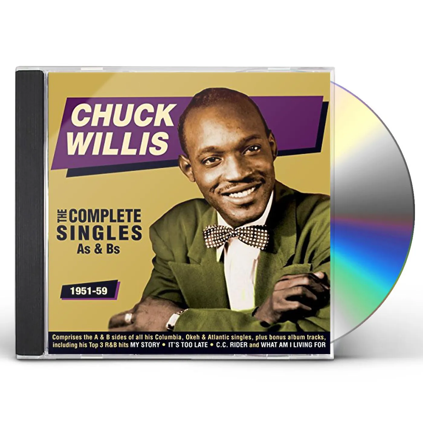 Chuck Willis COMPLETE SINGLES AS & BS 1951-59 CD