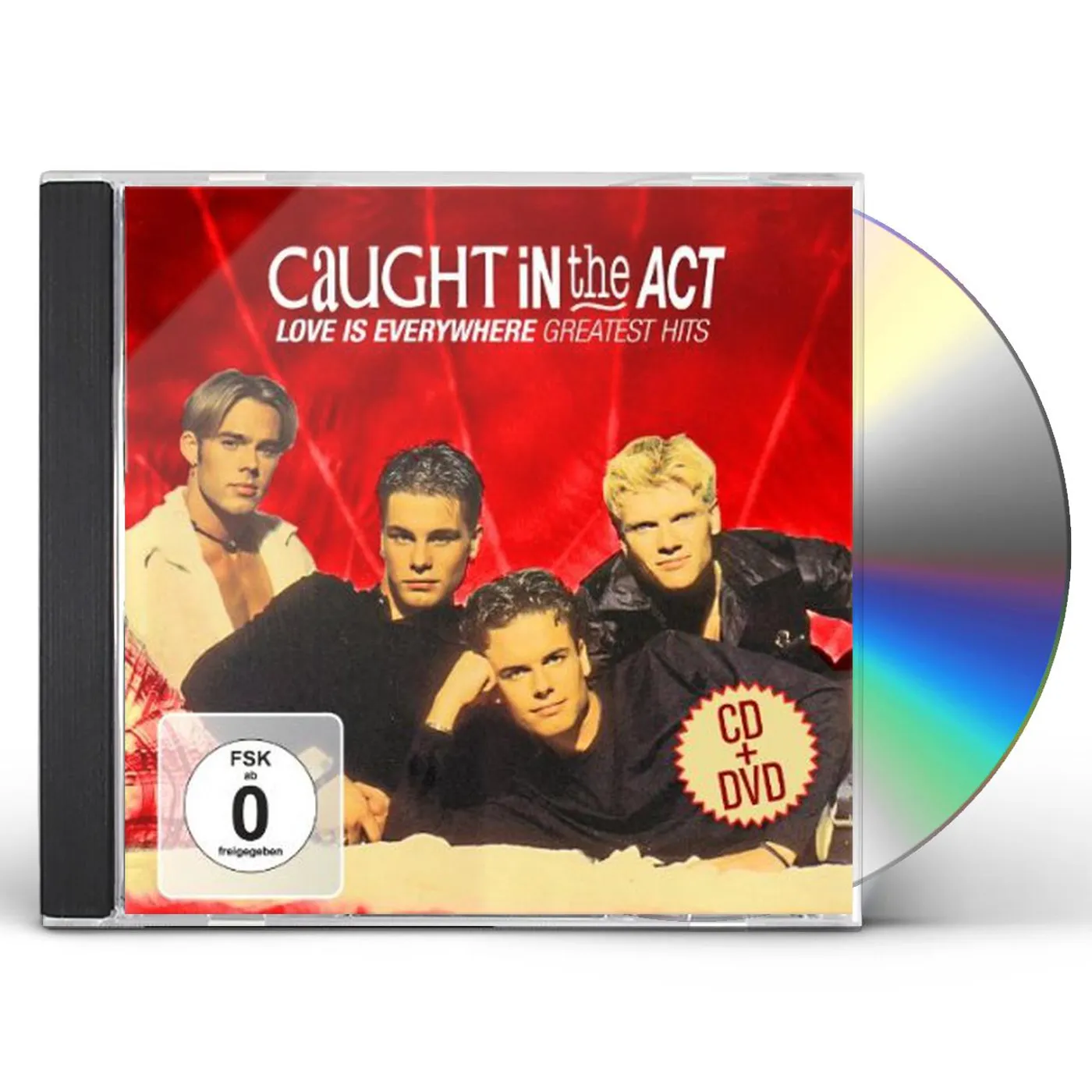Caught In The Act LOVE IS EVERYWHERE GREATEST HITS CD