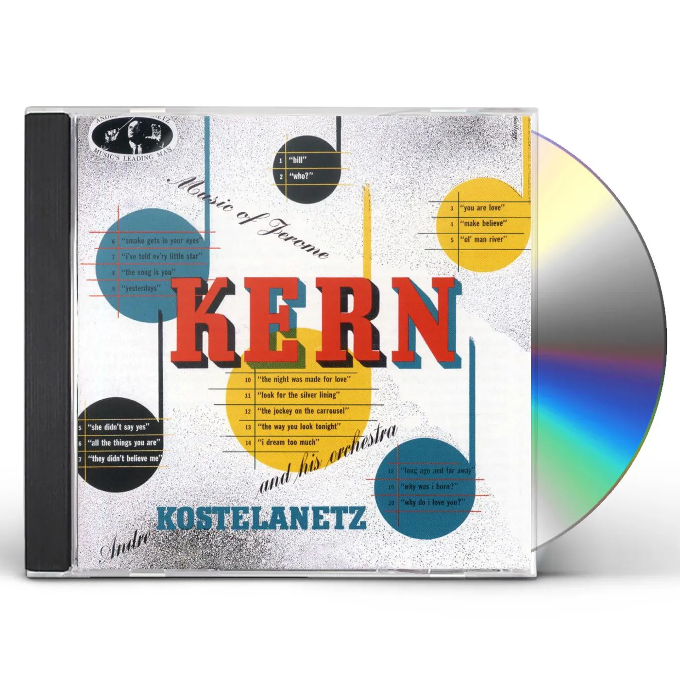Andre Kostelanetz MUSIC OF JEROME KERN CD