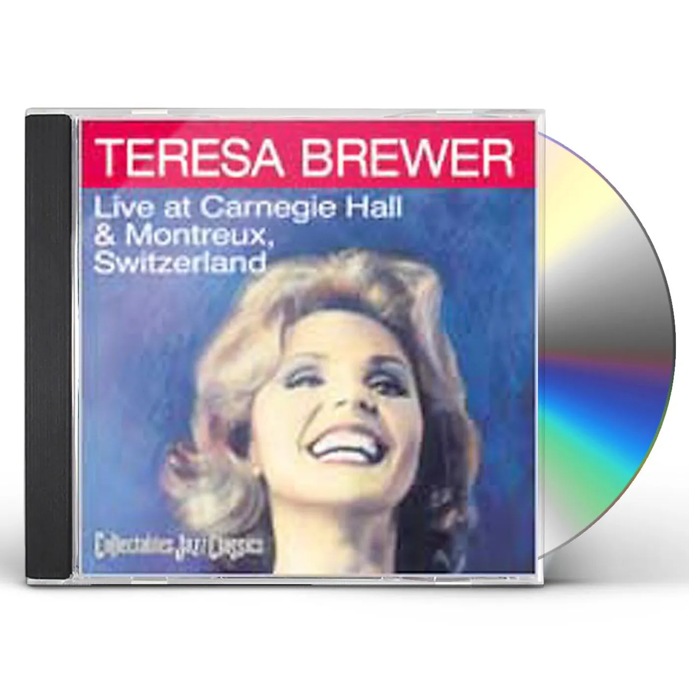 Teresa Brewer LIVE AT CARNEGIE HALL & MONTREUX SWITZERLAND CD