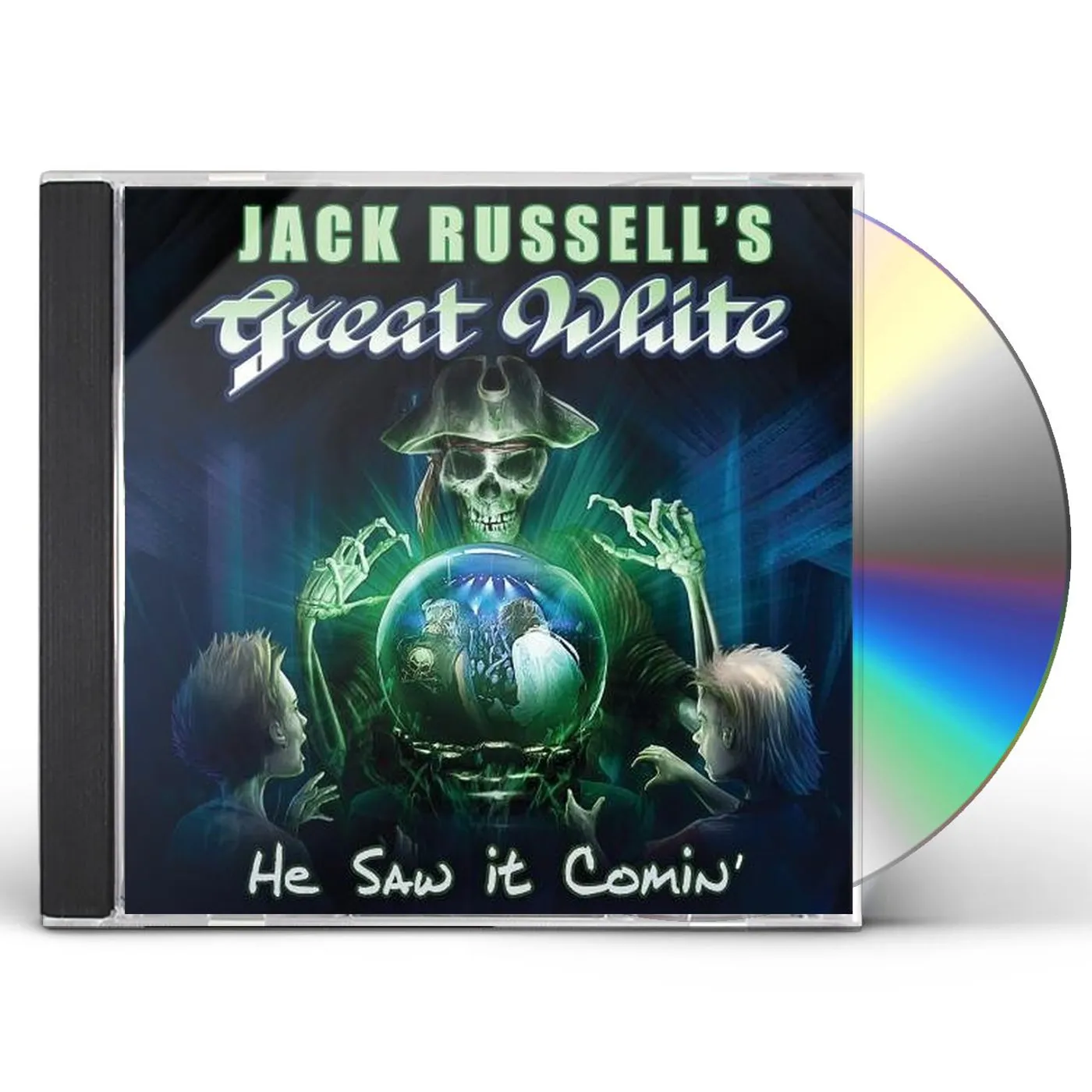 Jack Russell's Great White HE SAW IT COMIN CD
