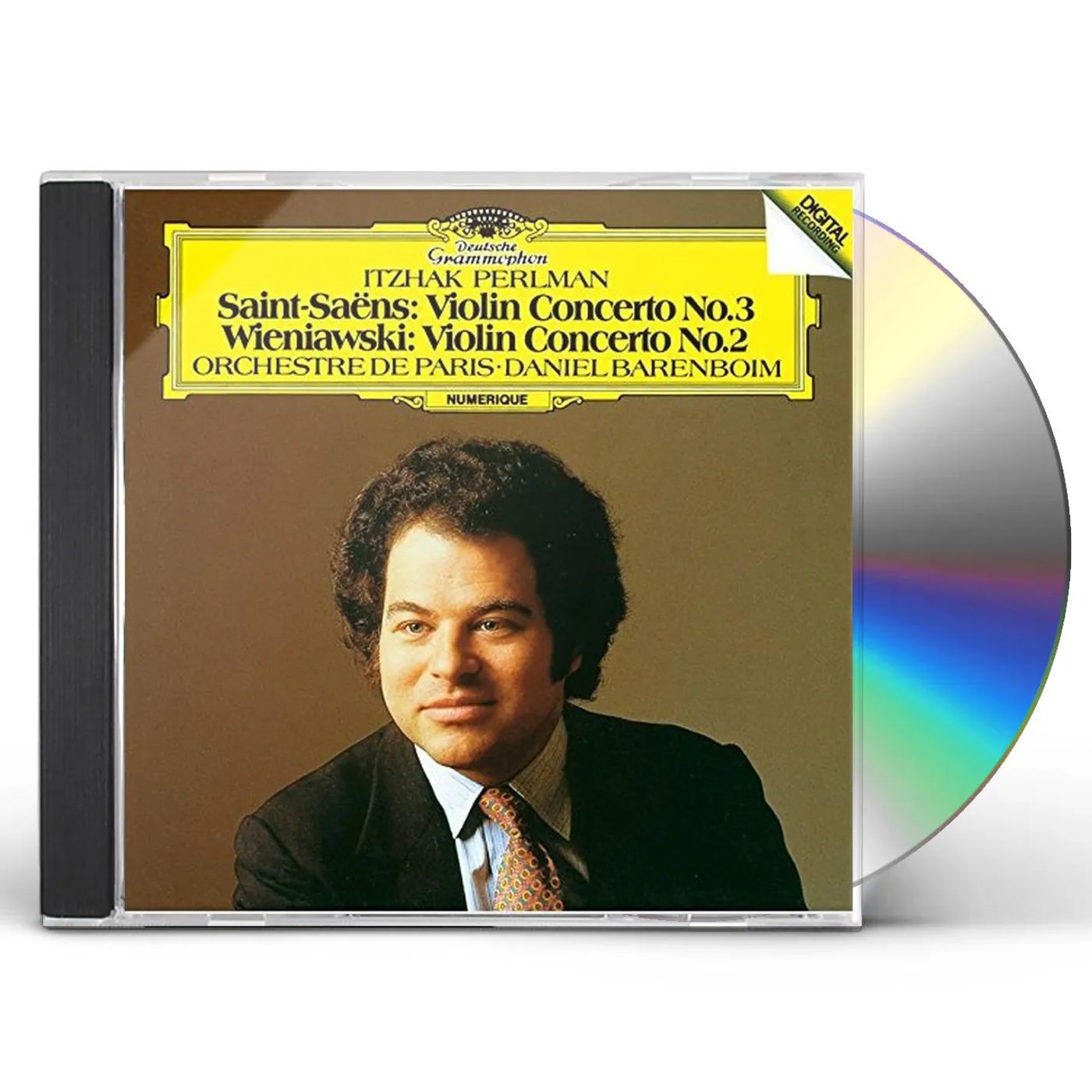 Itzhak Perlman SAINT-SAENS / WIENIAWSKI: VIOLIN CON CD