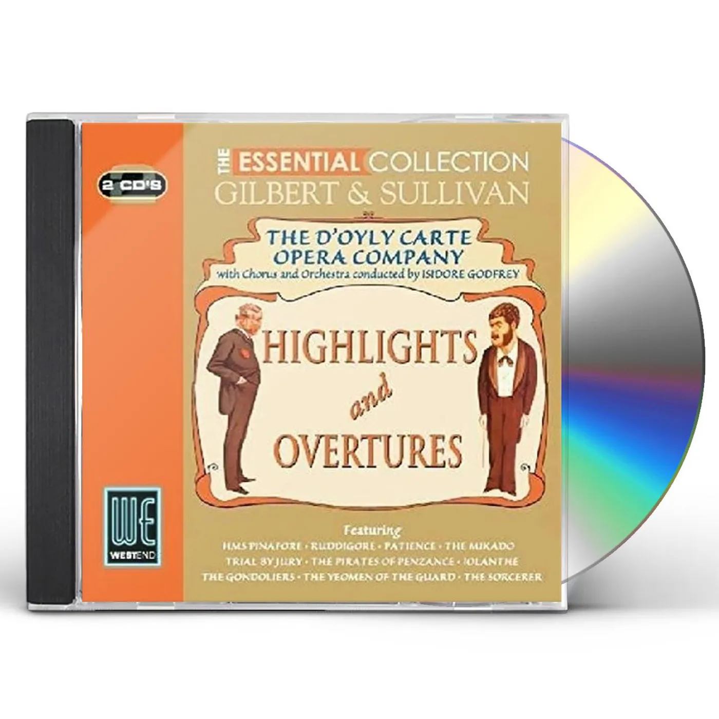 The D'Oyly Carte Opera Company ESSENTIAL COLLECTION: GILBERT & SULLIVAN CD