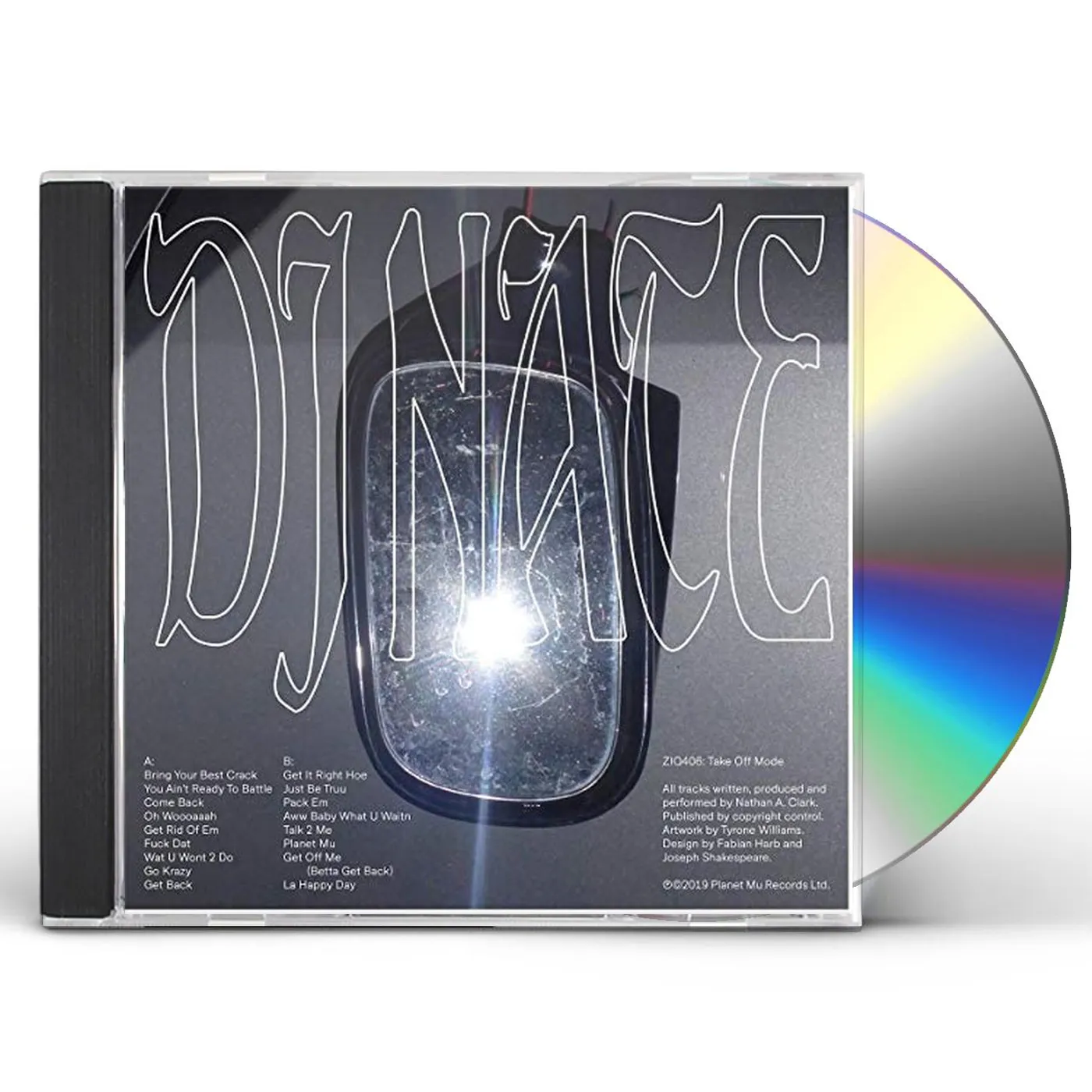 DJ Nate TAKE OFF MODE CD