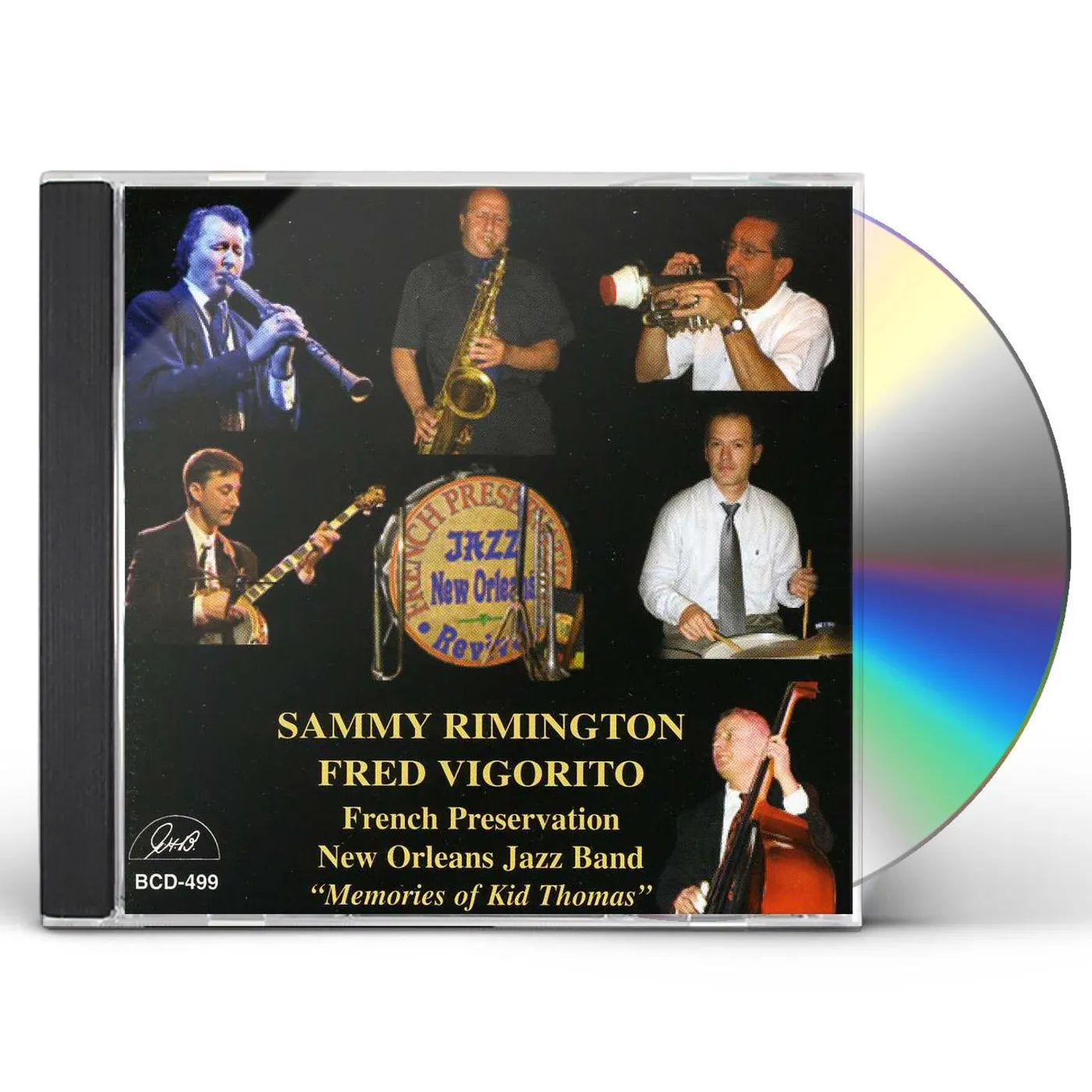 French Preservation New Orleans Jazz Band MEMORIES OF KID THOMAS CD