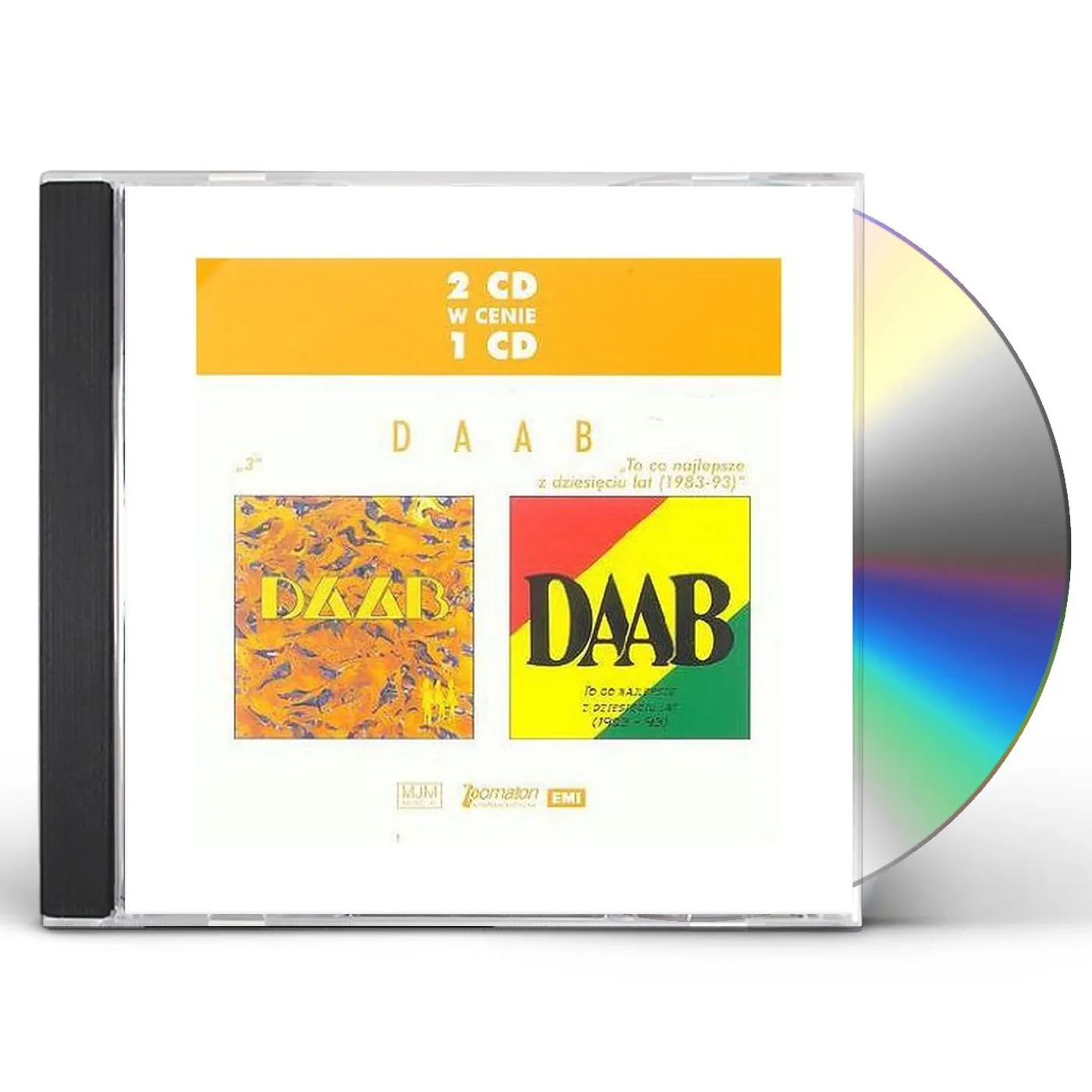 Daab 3/TO CO NAJLEPSZE Z 10 LAT (1983-93) CD