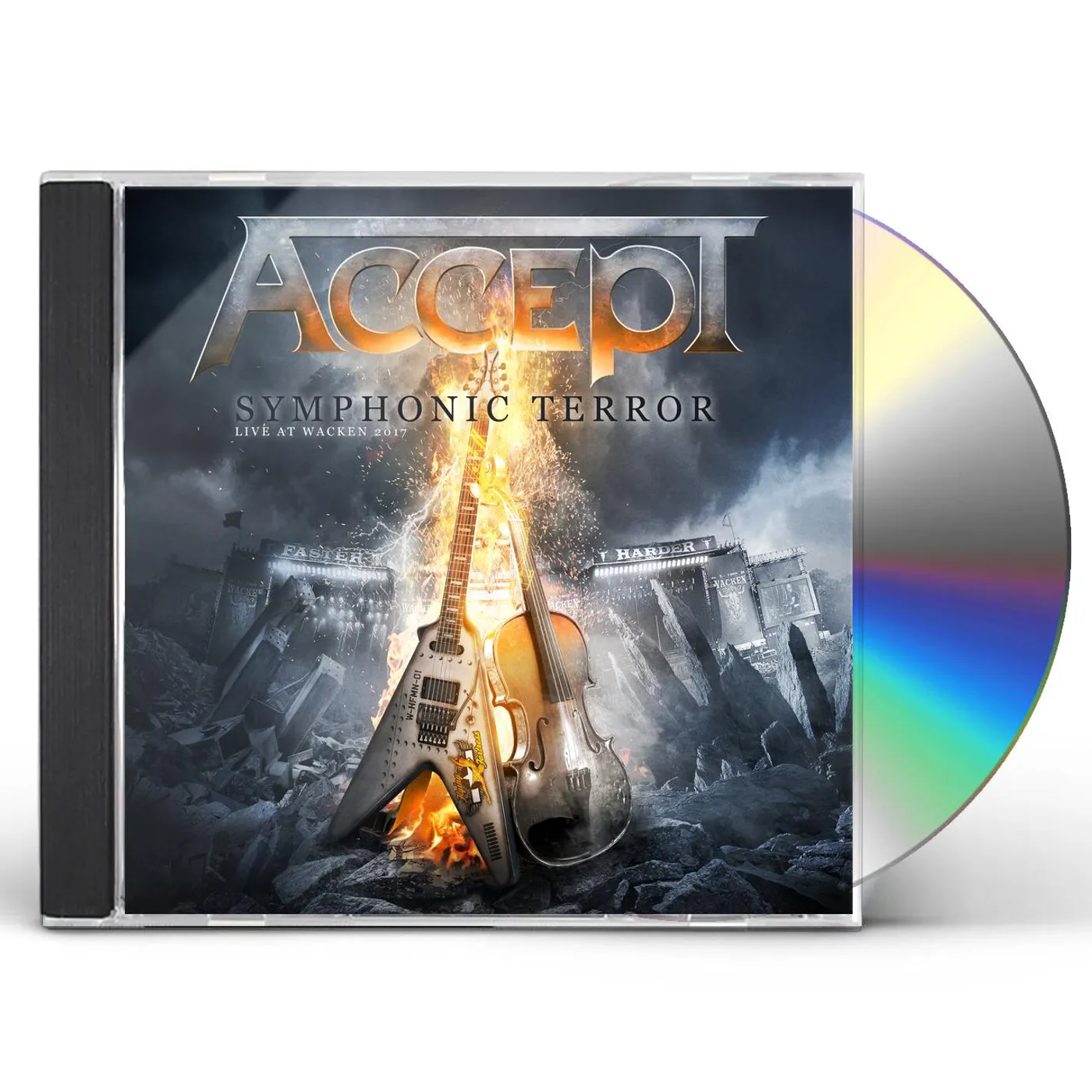 Accept SYMPHONIC TERROR - LIVE AT WACKEN 2017 CD Blu-ray