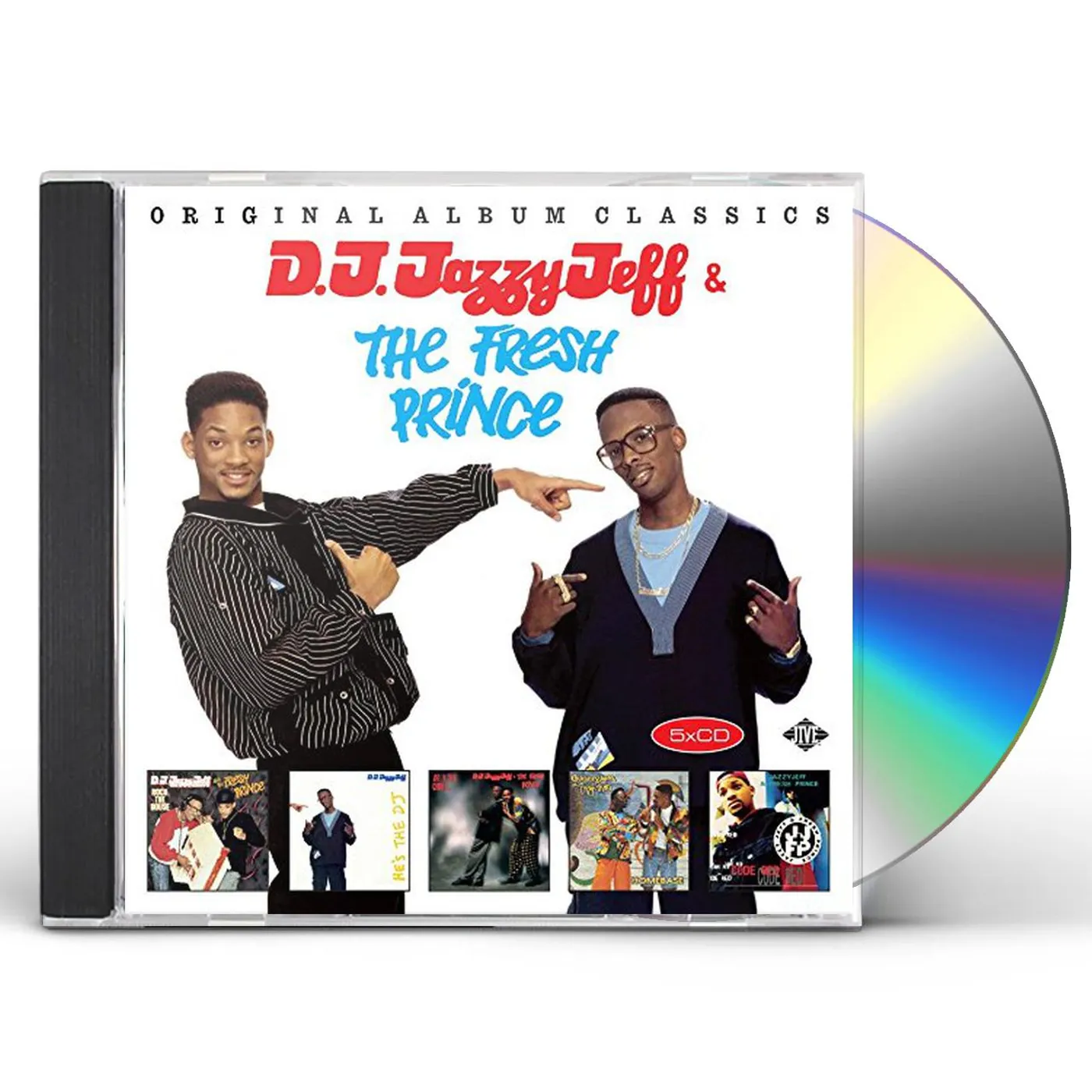 DJ Jazzy Jeff & The Fresh Prince ORIGINAL ALBUM CLASSICS CD