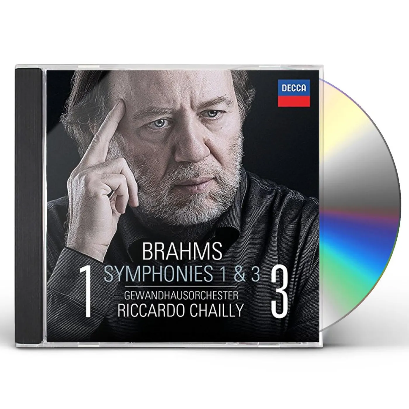 Gewandhausorchester Leipzig BRAHMS: SYMPHONIES NOS. 1 & 3 CD