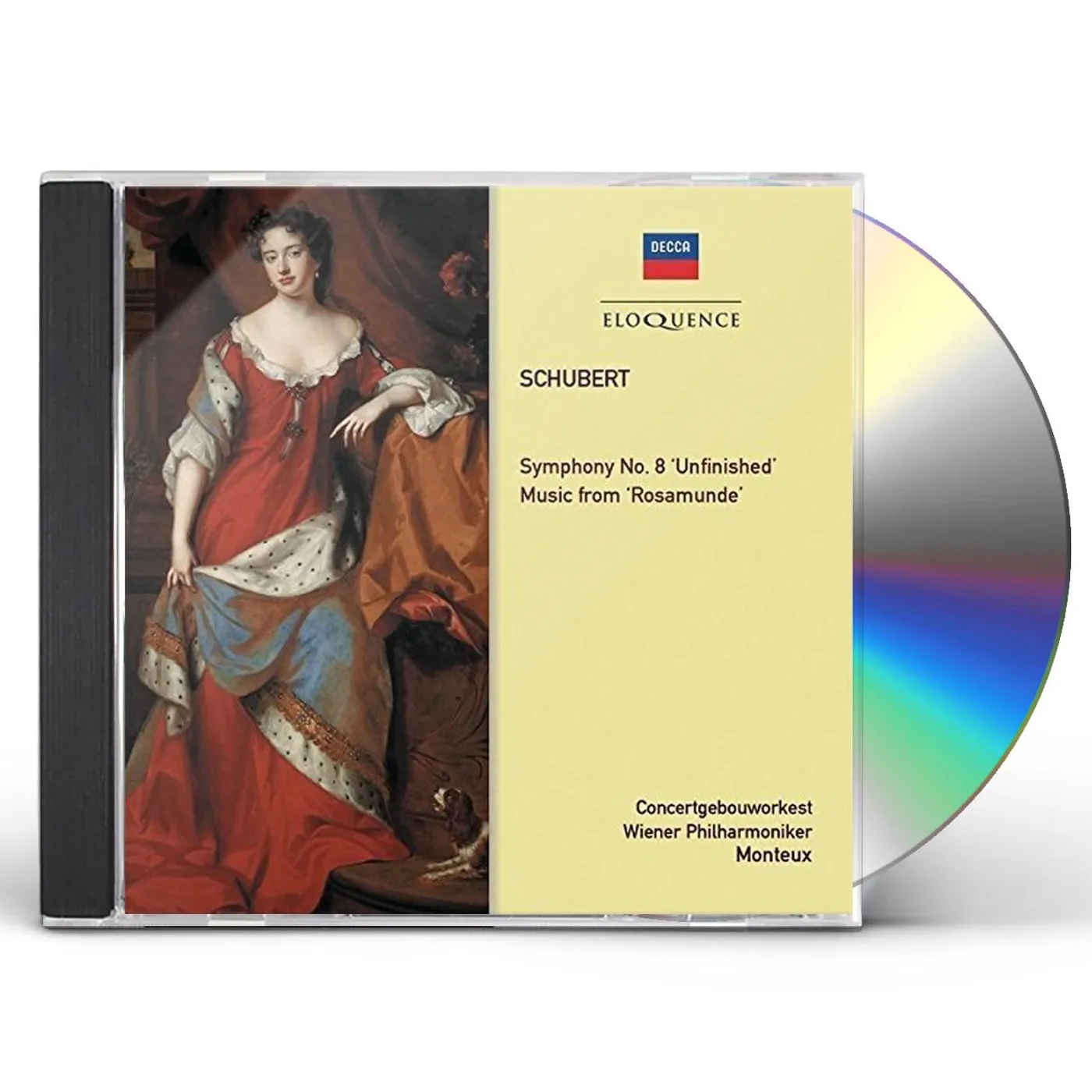 Pierre Monteux SCHUBERT: SYMPHONY 8 / ROSAMUNDE EXCERPTS CD