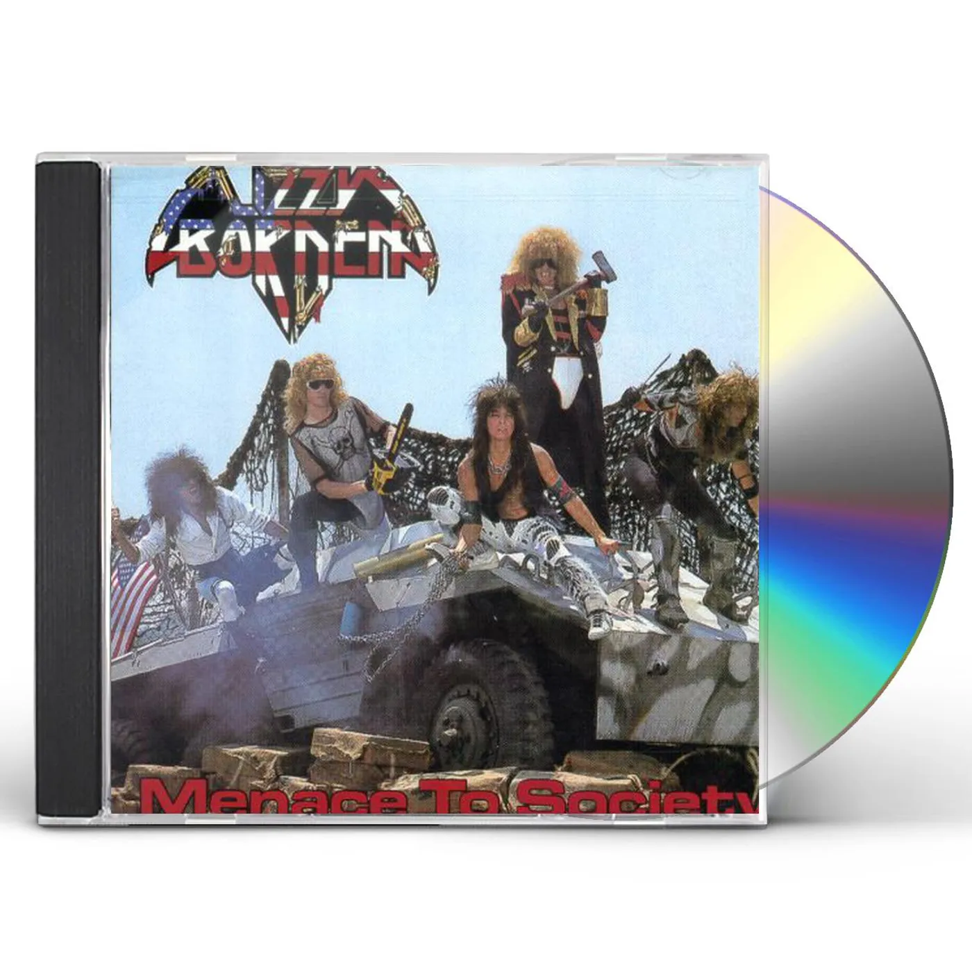 Lizzy Borden MENACE TO SOCIETY CD