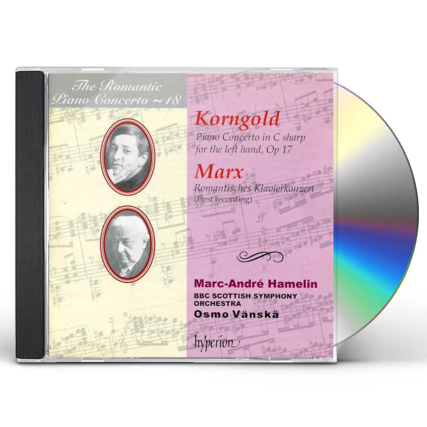 Marc-André Hamelin ROMANTIC PIANO CONCERTO VOL.18 CD