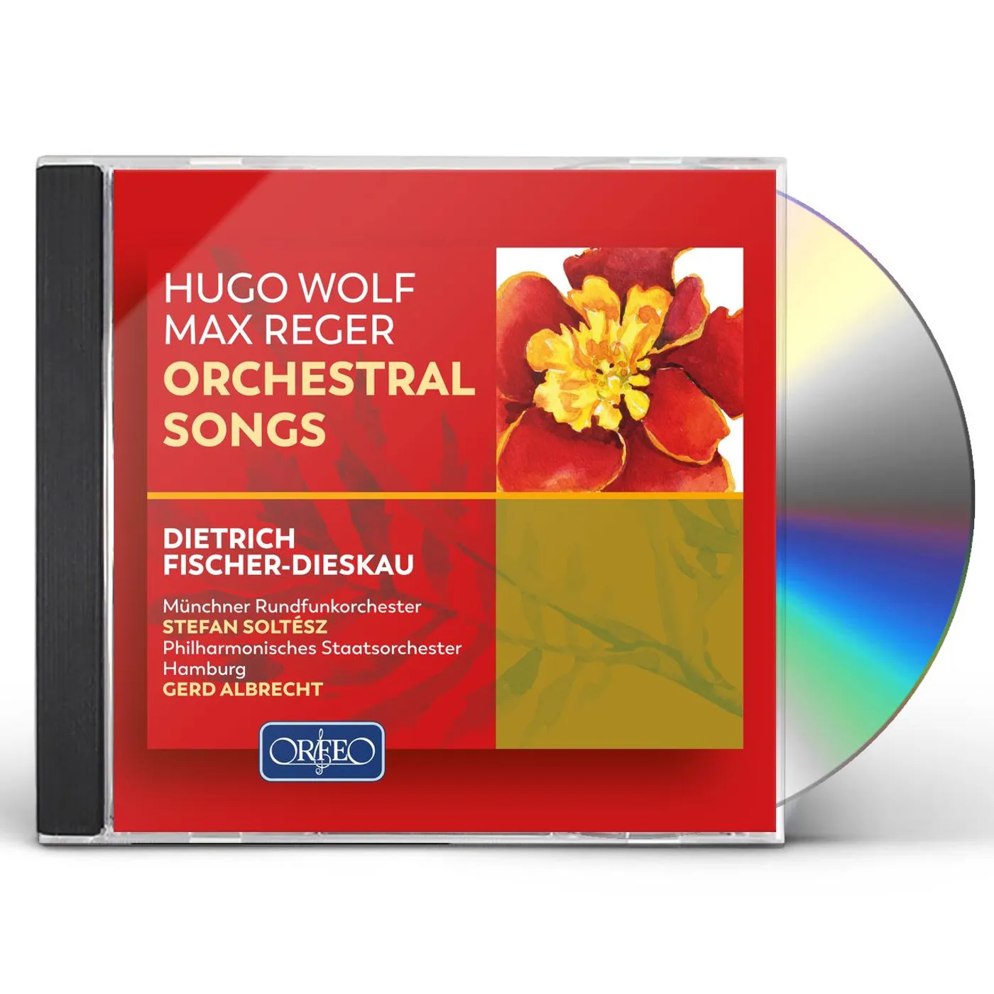 Dietrich Fischer-Dieskau WOLF & REGER: ORCHESTRAL SONGS CD