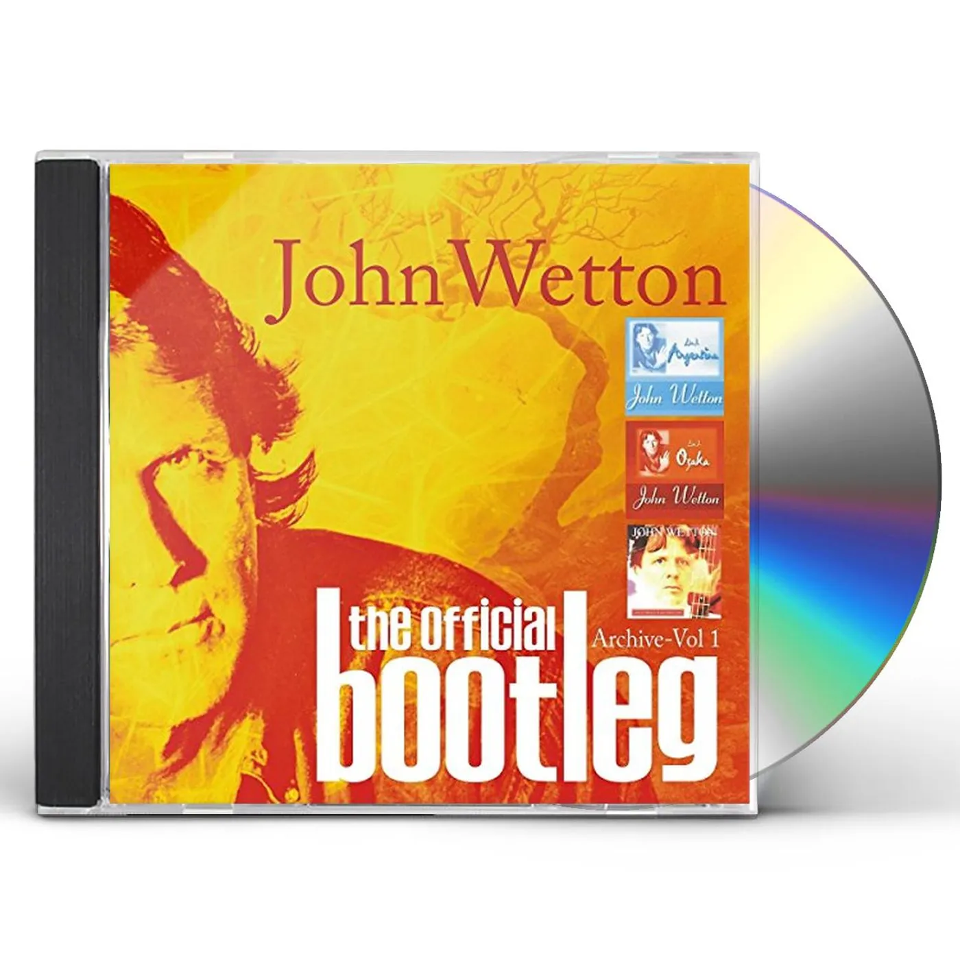 John Wetton OFFICIAL BOOTLEG ARCHIVE VOL 1: DELUXE EDITION CD