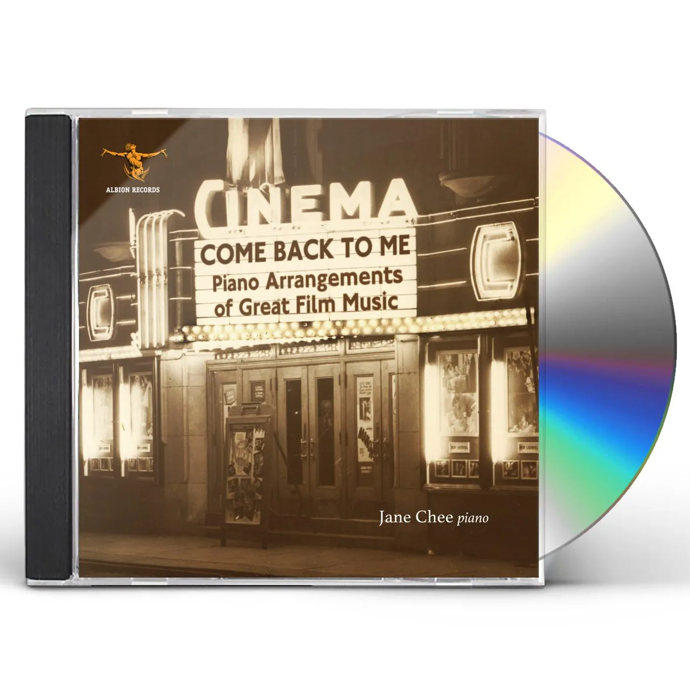 Jane Chee COME BACK TO ME-PNO ARRANGEMENTS OF GREAT FILM CD