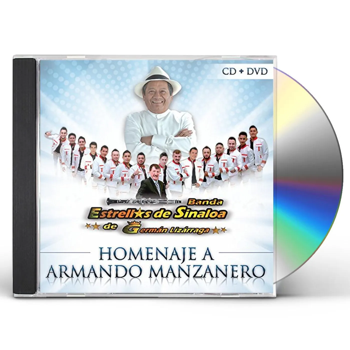 Banda Estrellas De Sinaloa De German Lizarraga HOMENAJE A ARMANDO MANZANERO CD