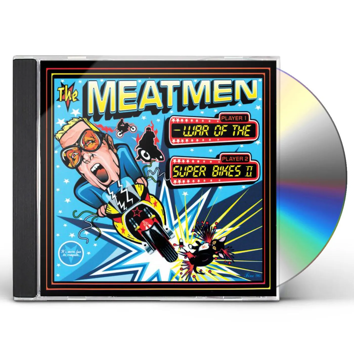 The Meatmen WAR OF THE SUPERBIKES CD