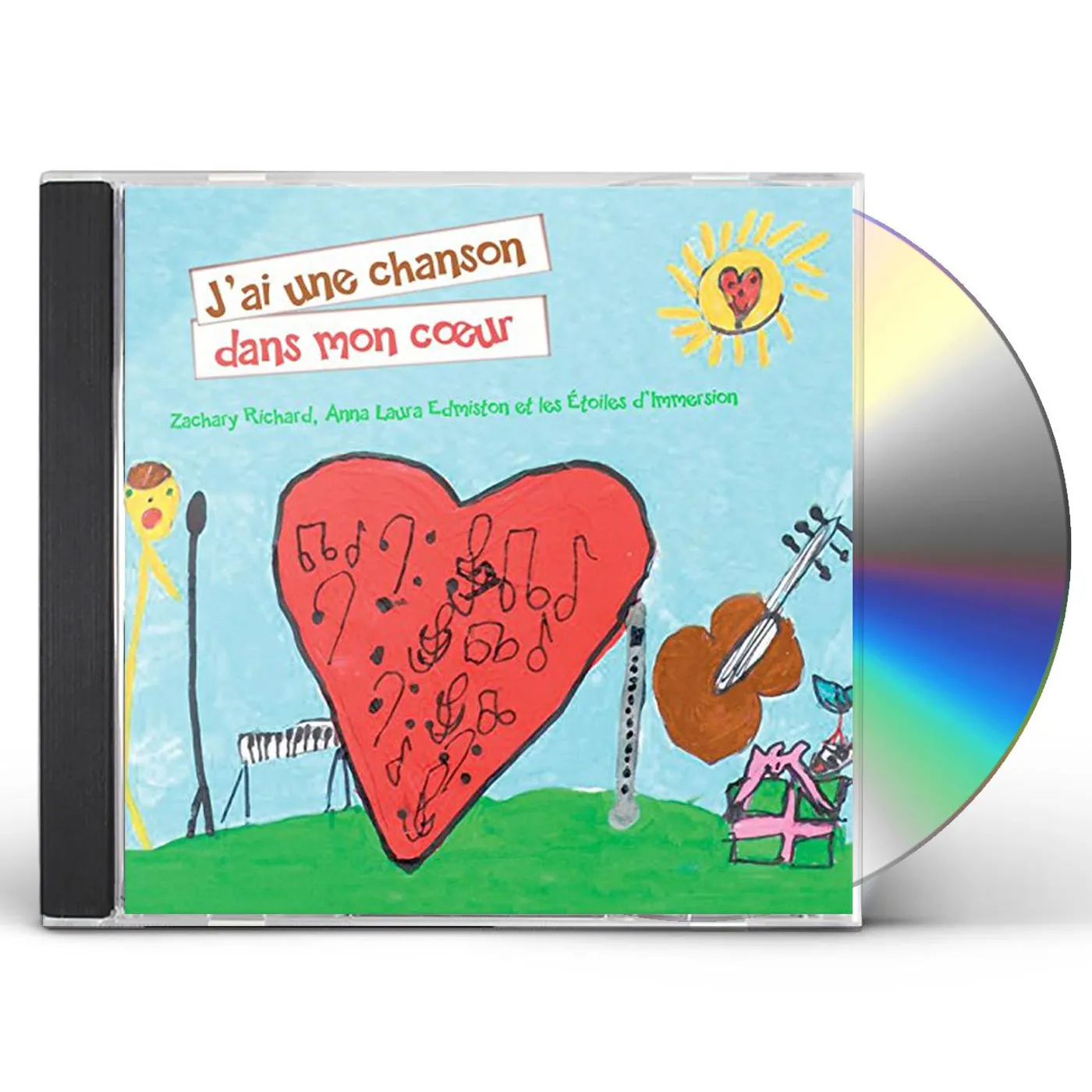 Zachary Richard J'AI UNE CHANSON DANS MON COEUR CD