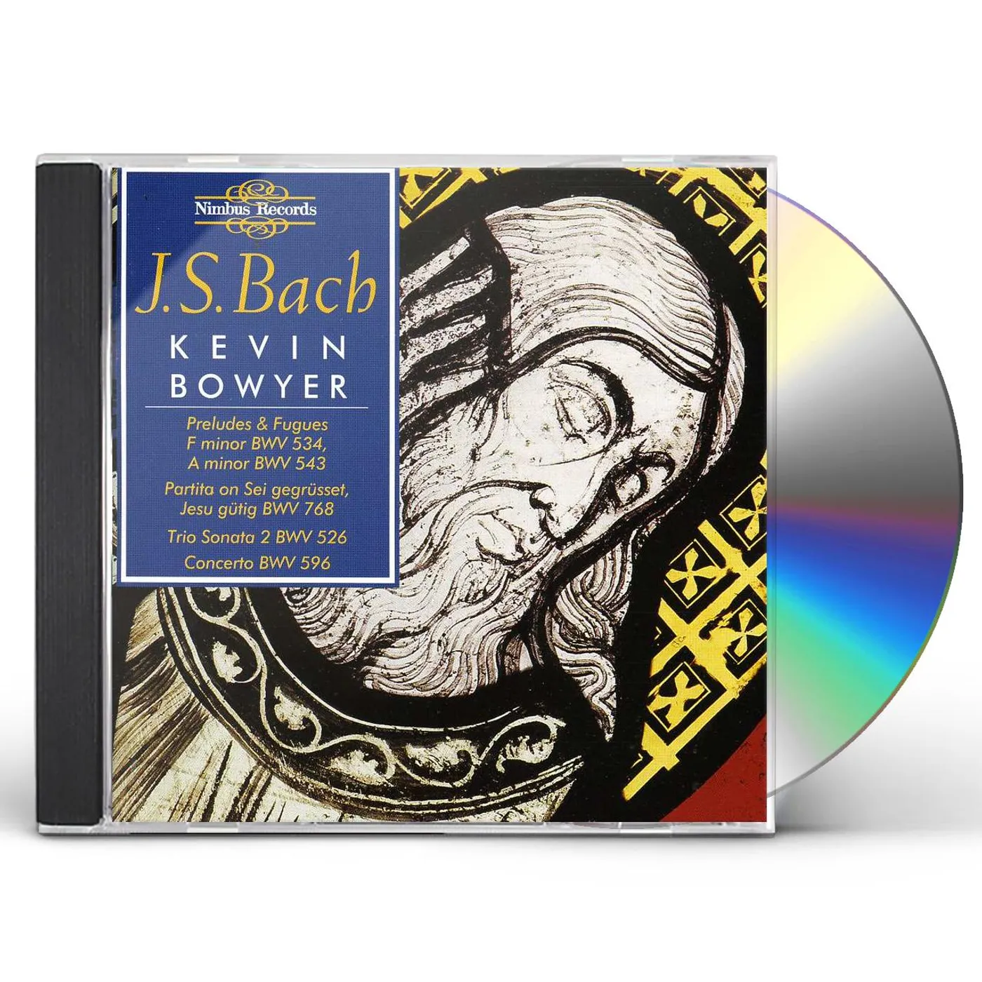 J.S. Bach ORGAN WORKS 3 BOWYER CD