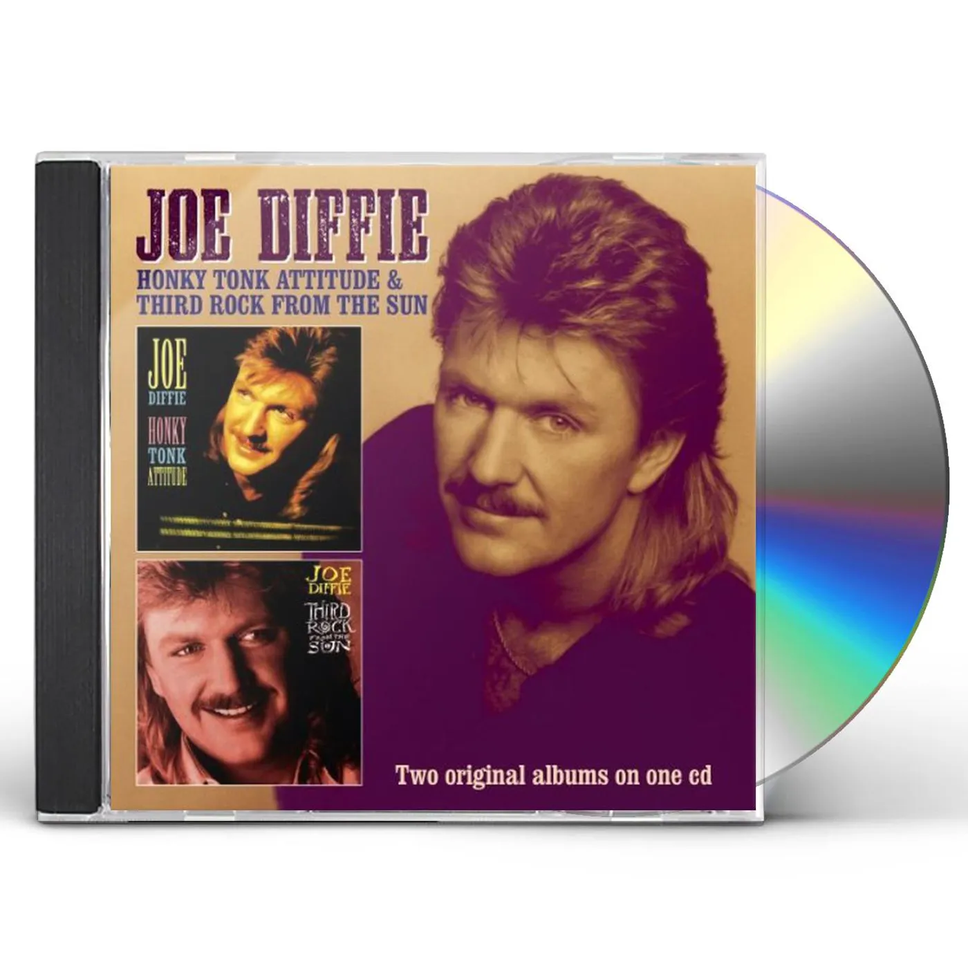 Joe Diffie HONKY TONK ATTITUDE / THIRD ROCK FROM THE SUN CD