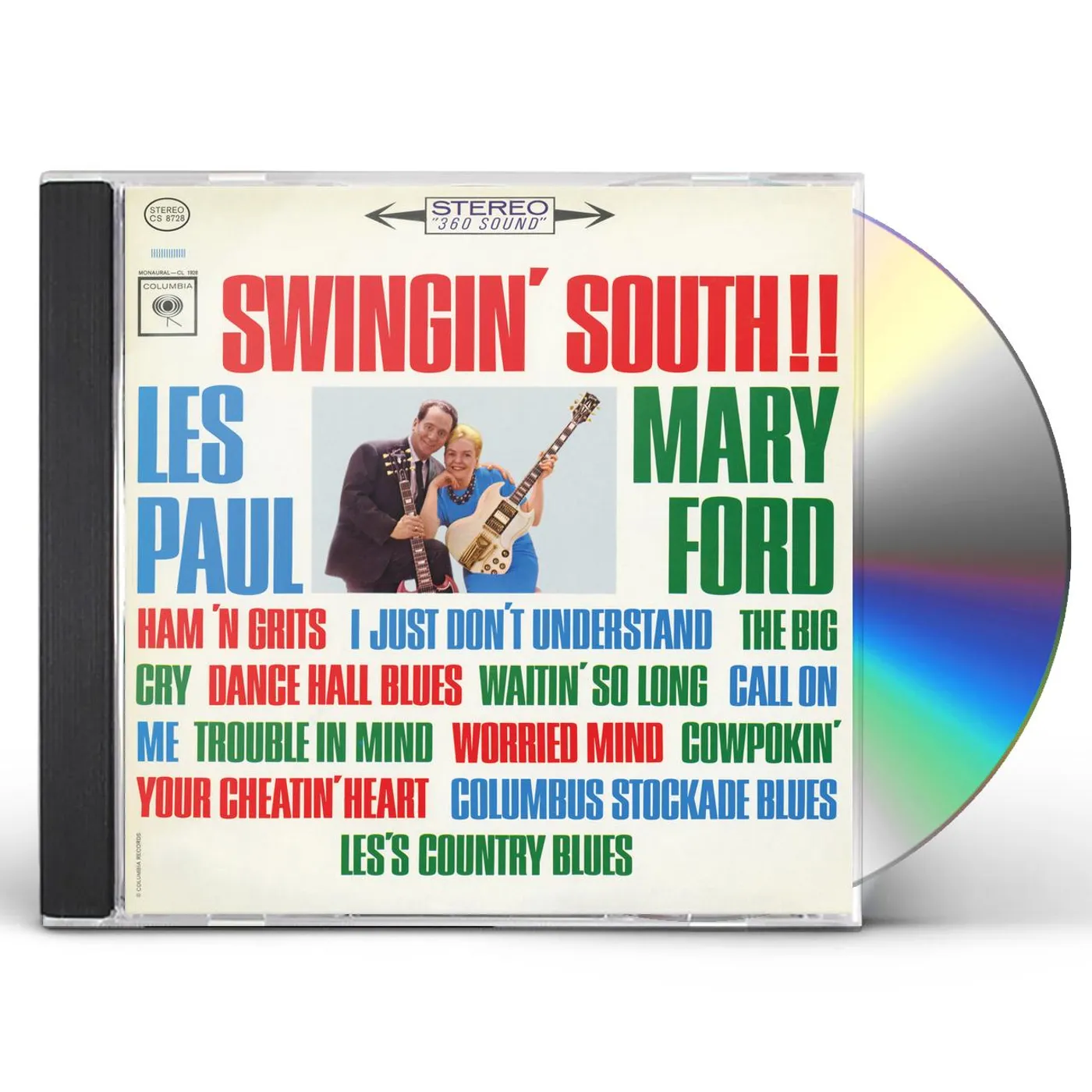 Les Paul & Mary Ford SWINGIN SOUTH CD