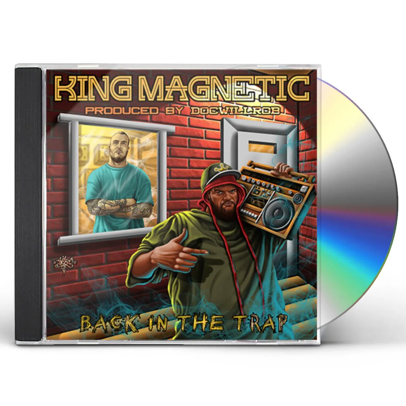King Magnetic BACK IN THE TRAP CD