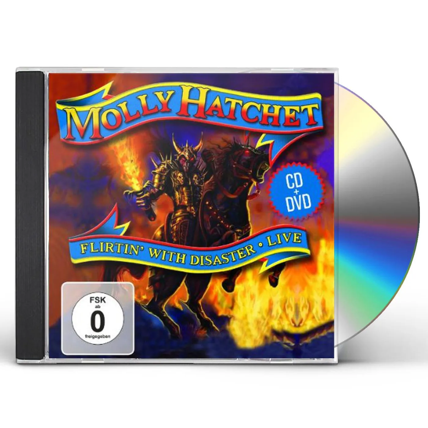 Molly Hatchet FLIRTIN WITH DISASTER LIVE CD