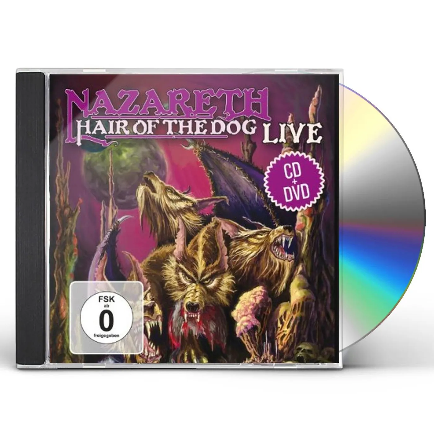 Nazareth HAIR OF THE DOG LIVE CD
