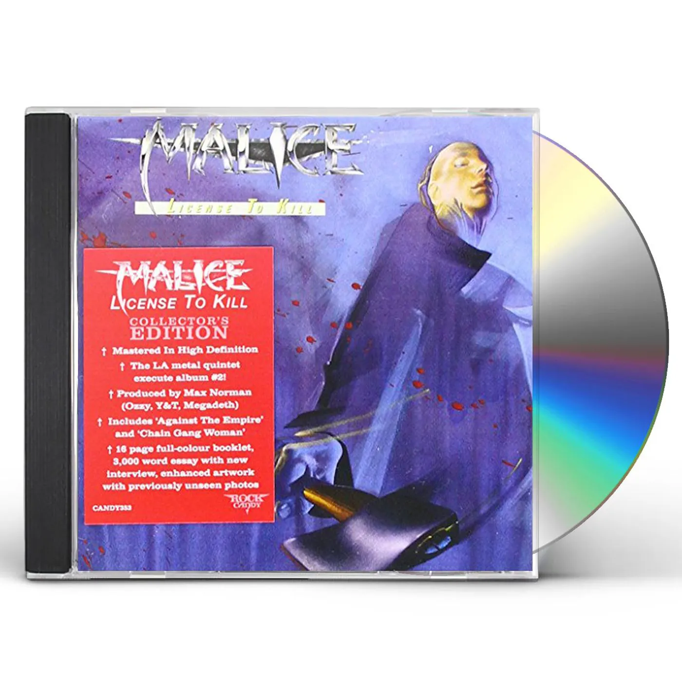 Malice LICENSE TO KILL CD