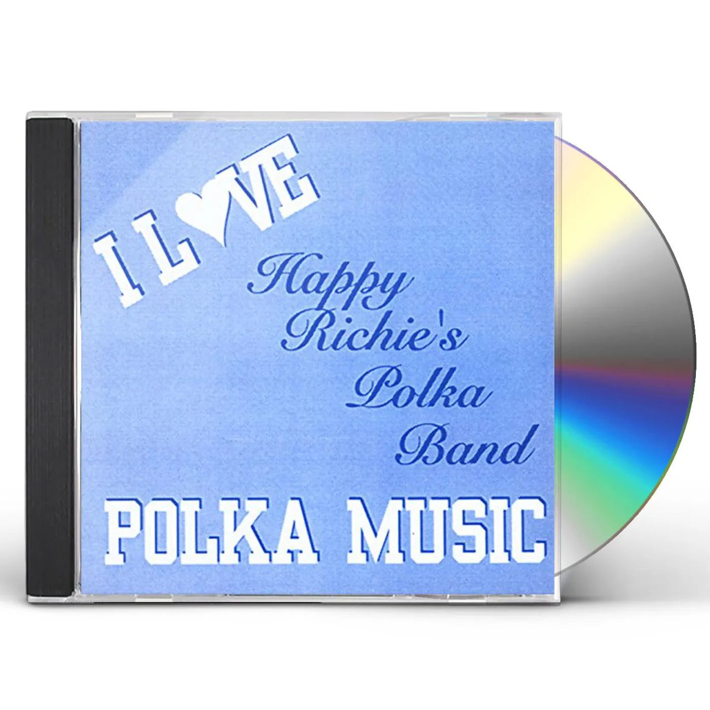 Happy Richie's Polka Band I LOVE POLKA MUSIC CD