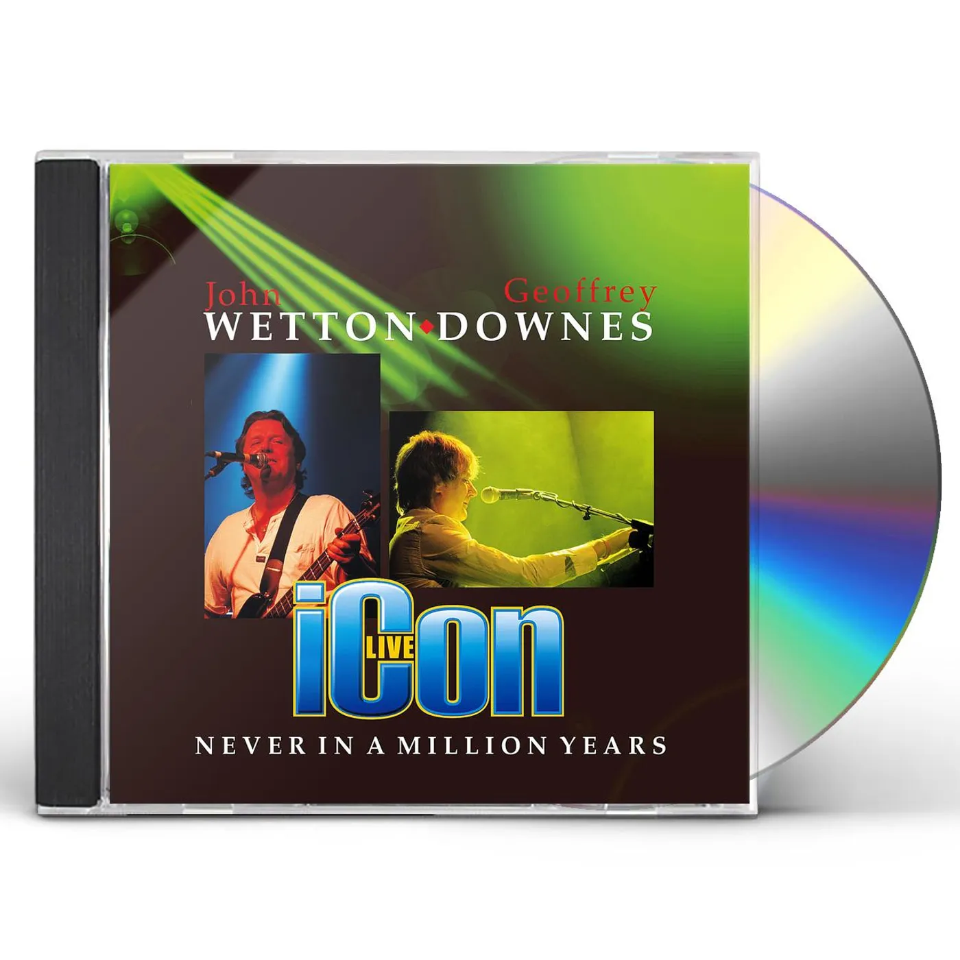 Wetton / Downes NEVER IN A MILLION YEARS CD