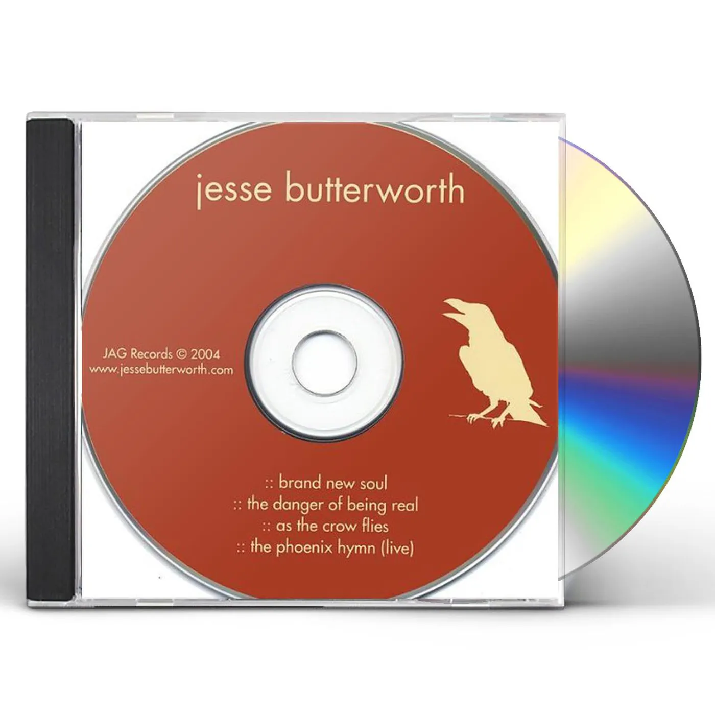 Jesse Butterworth AS THE CROW FLIES EP CD