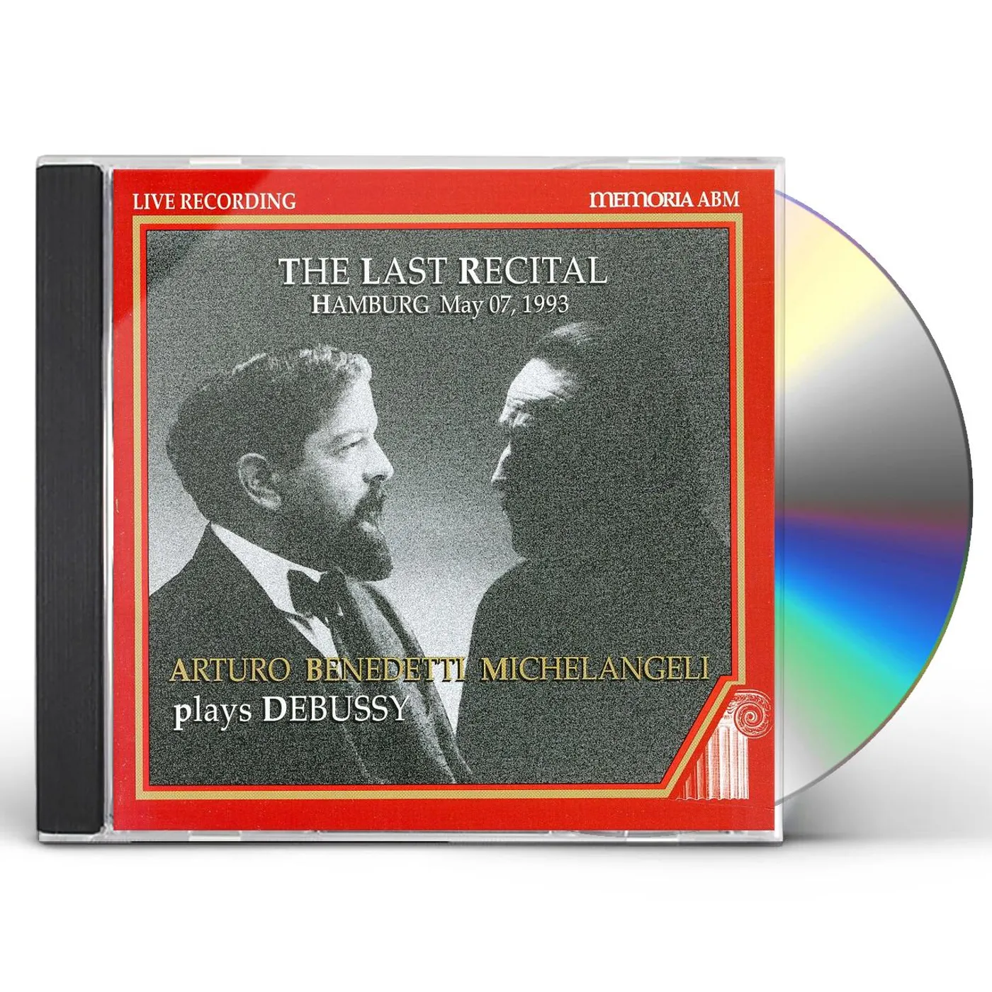 Claude Debussy LAST RECITAL HAMBURG 1993 CD